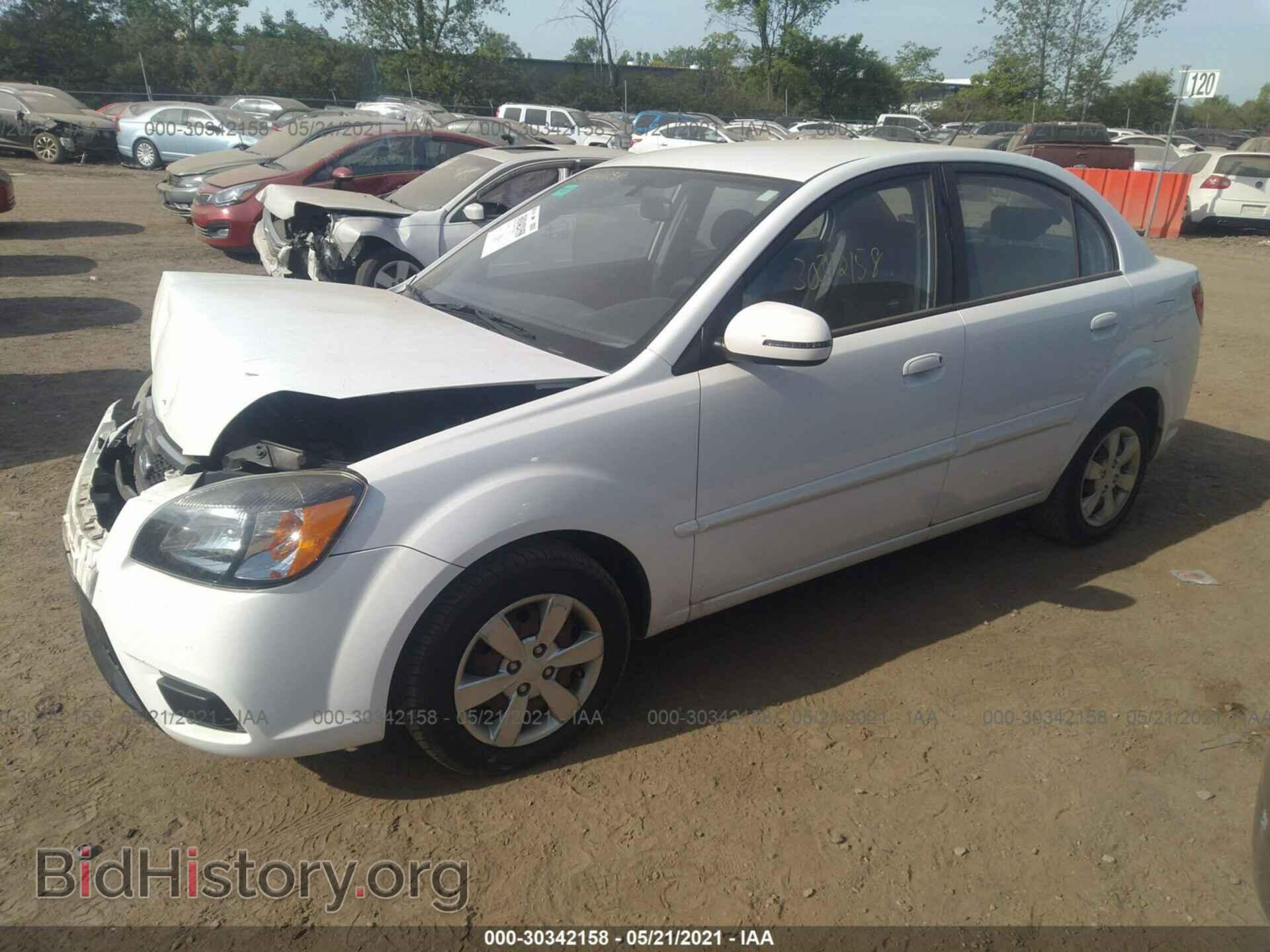 2011 KIA RIO - VIN: KNADH4A30B6868491 - Фото 2