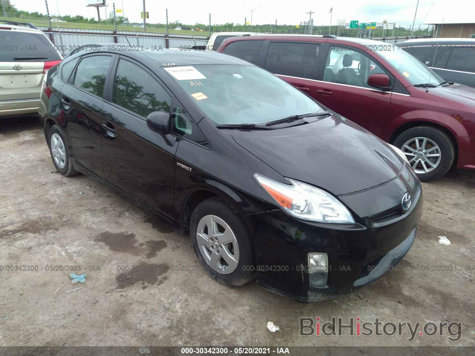 Photo JTDKN3DU3B5322744 - TOYOTA PRIUS 2011