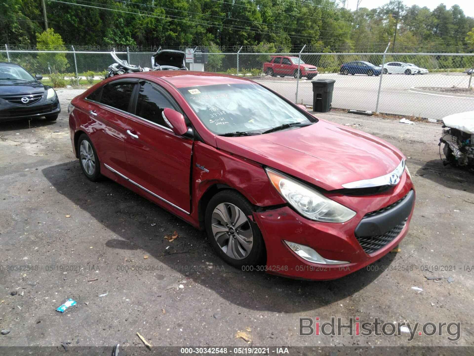 Photo KMHEC4A47DA089146 - HYUNDAI SONATA HYBRID 2013