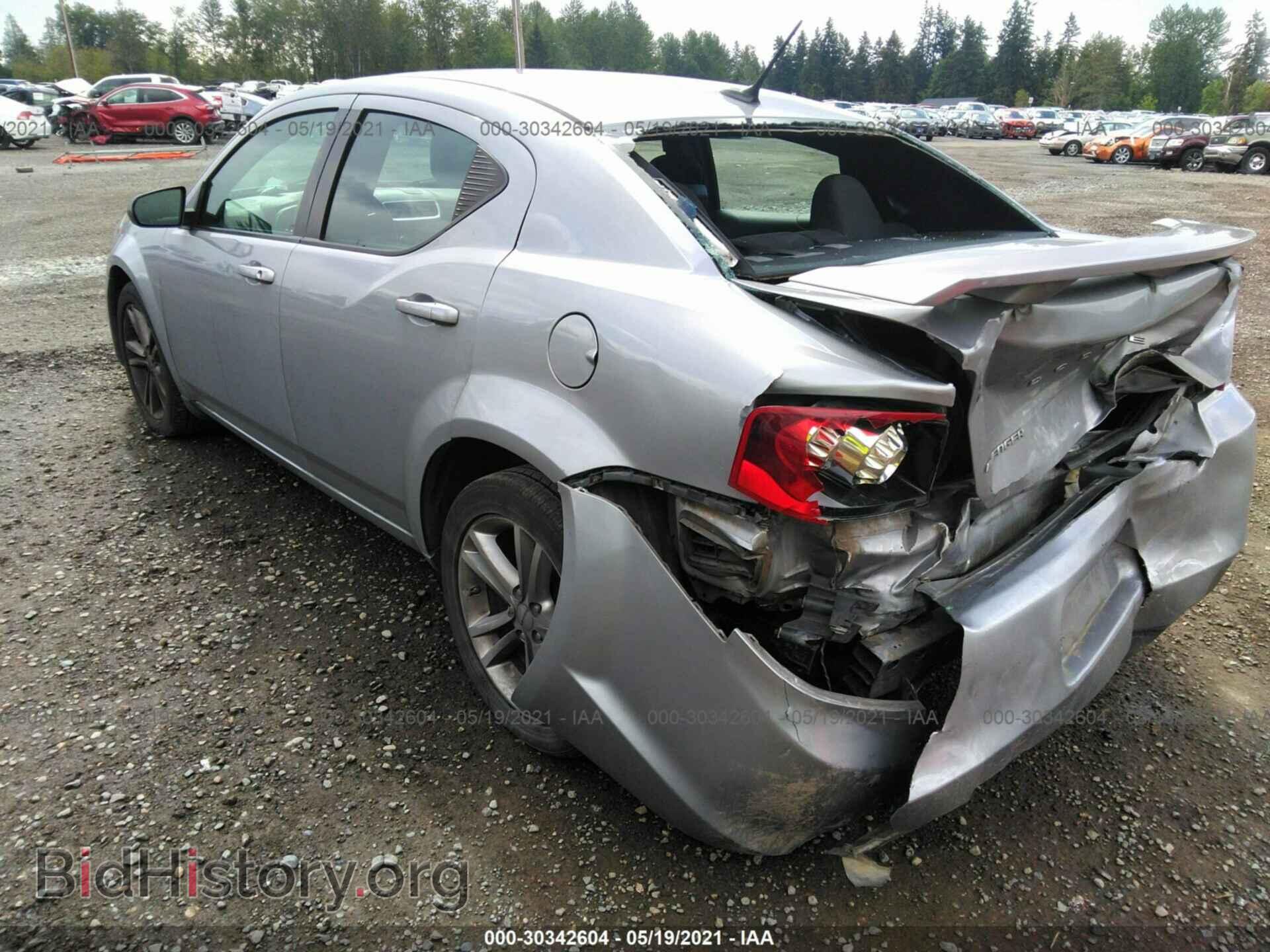 2014 DODGE AVENGER - VIN: 1C3CDZAG5EN167003 - Фото 3
