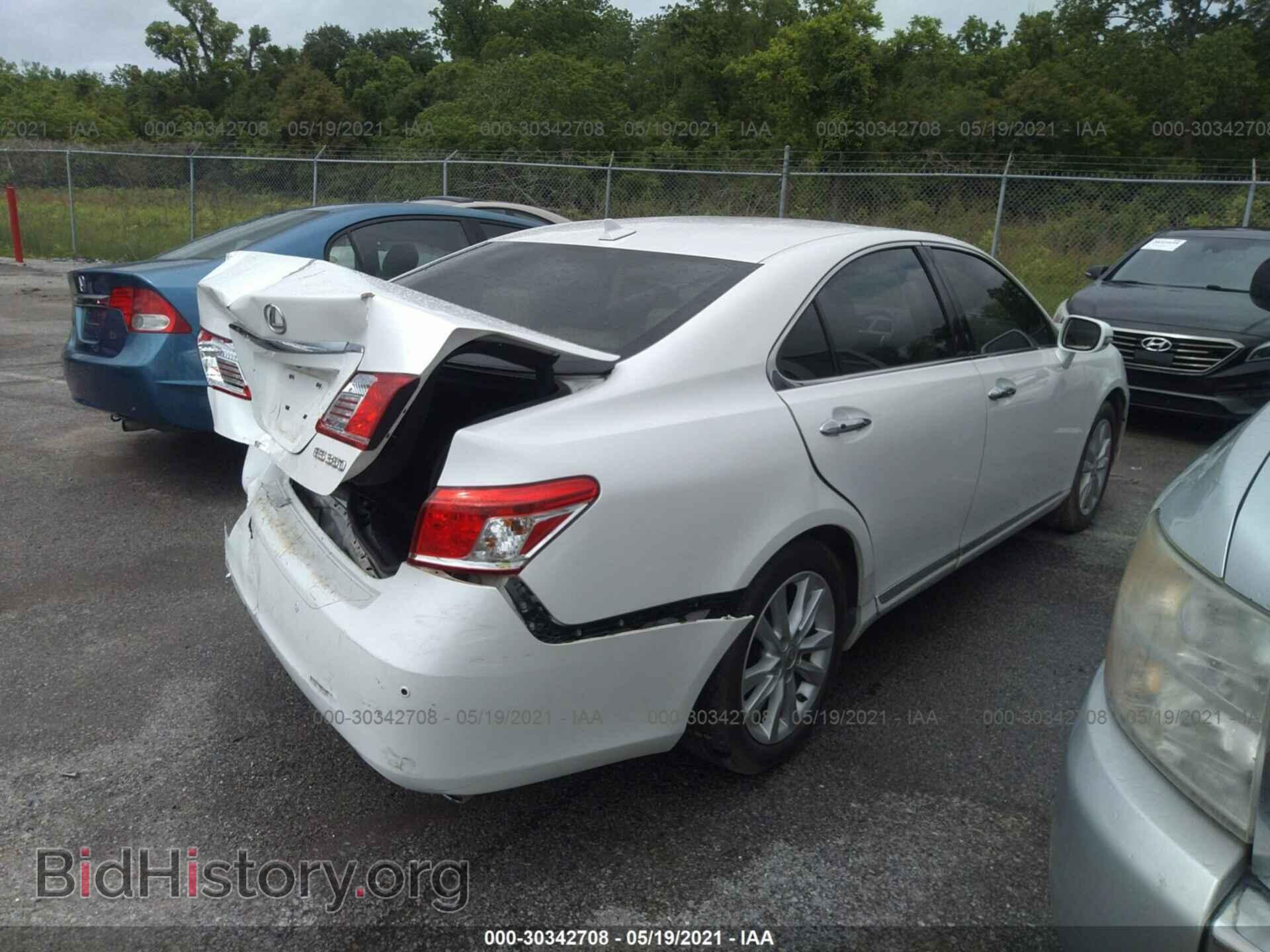 2012 LEXUS ES 350 - VIN: JTHBK1EG9C2487771 - Фото 4