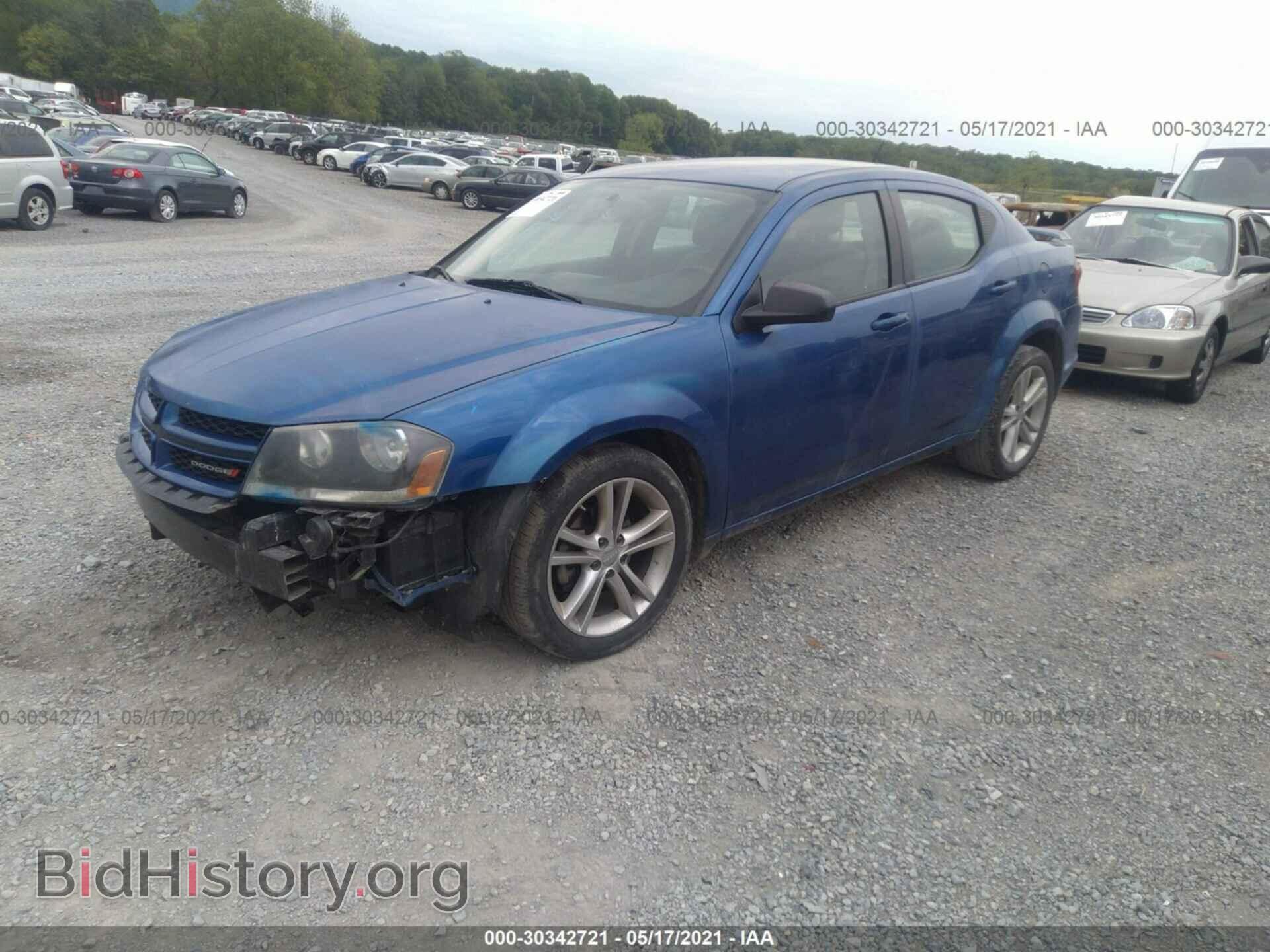 2014 DODGE AVENGER - VIN: 1C3CDZAB4EN174464 - Фото 2