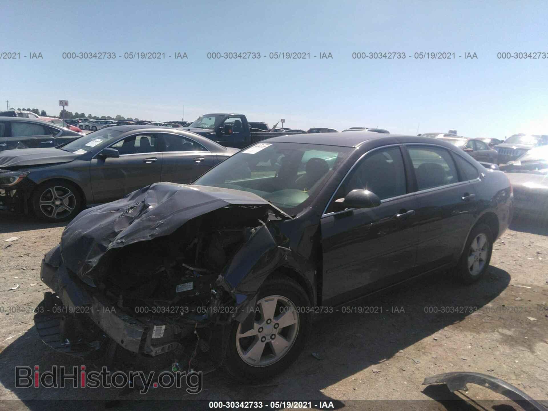 2008 CHEVROLET IMPALA - VIN: 2G1WT58N481208955 - Photo 2