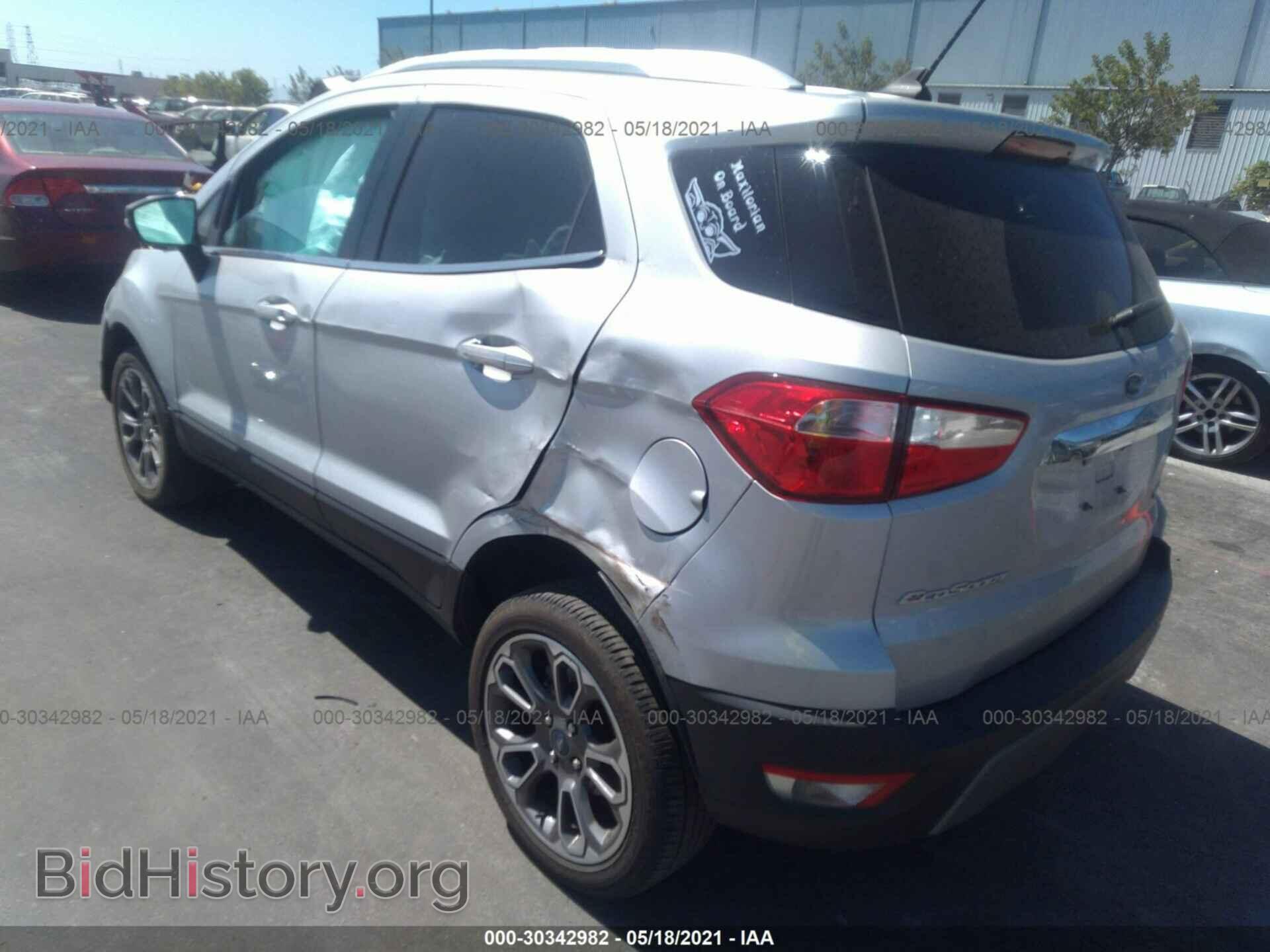2020 FORD ECOSPORT - VIN: MAJ6S3KLXLC362908 - Фото 3