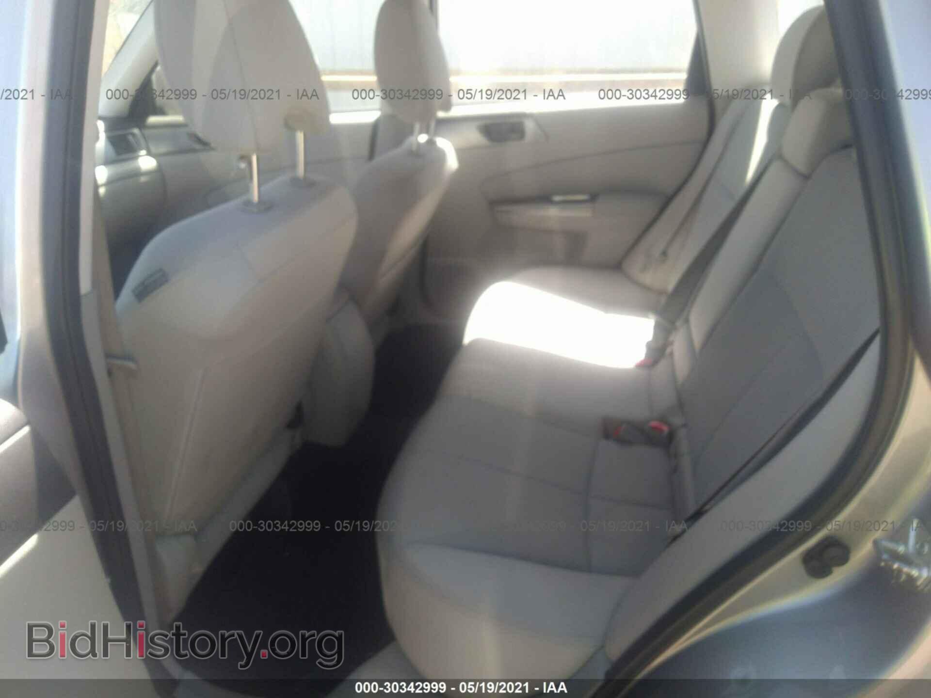 2011 SUBARU FORESTER - VIN: JF2SHBBC9BH761989 - Фото 8