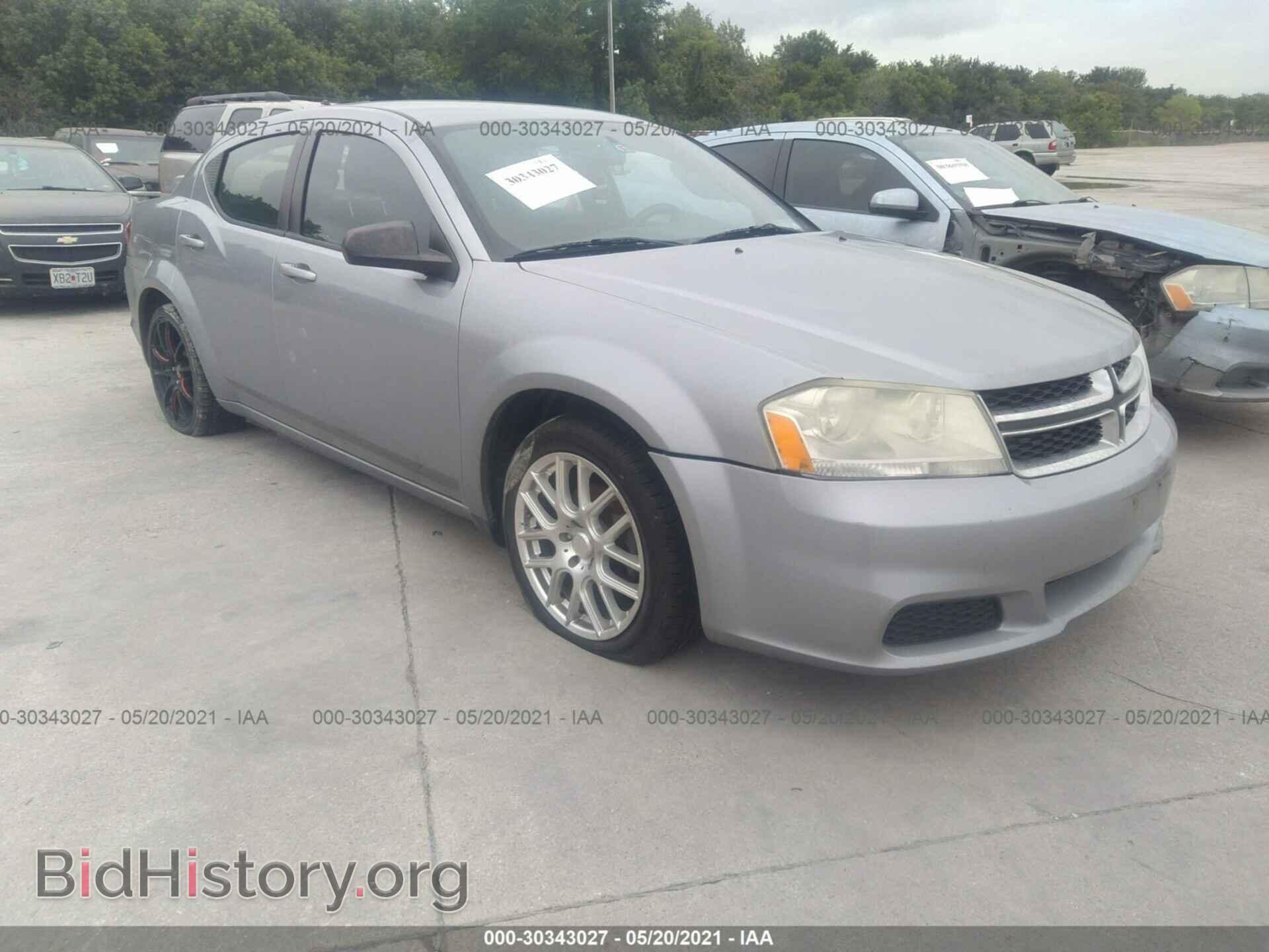 Фотография 1C3CDZAB9DN564264 - DODGE AVENGER 2013