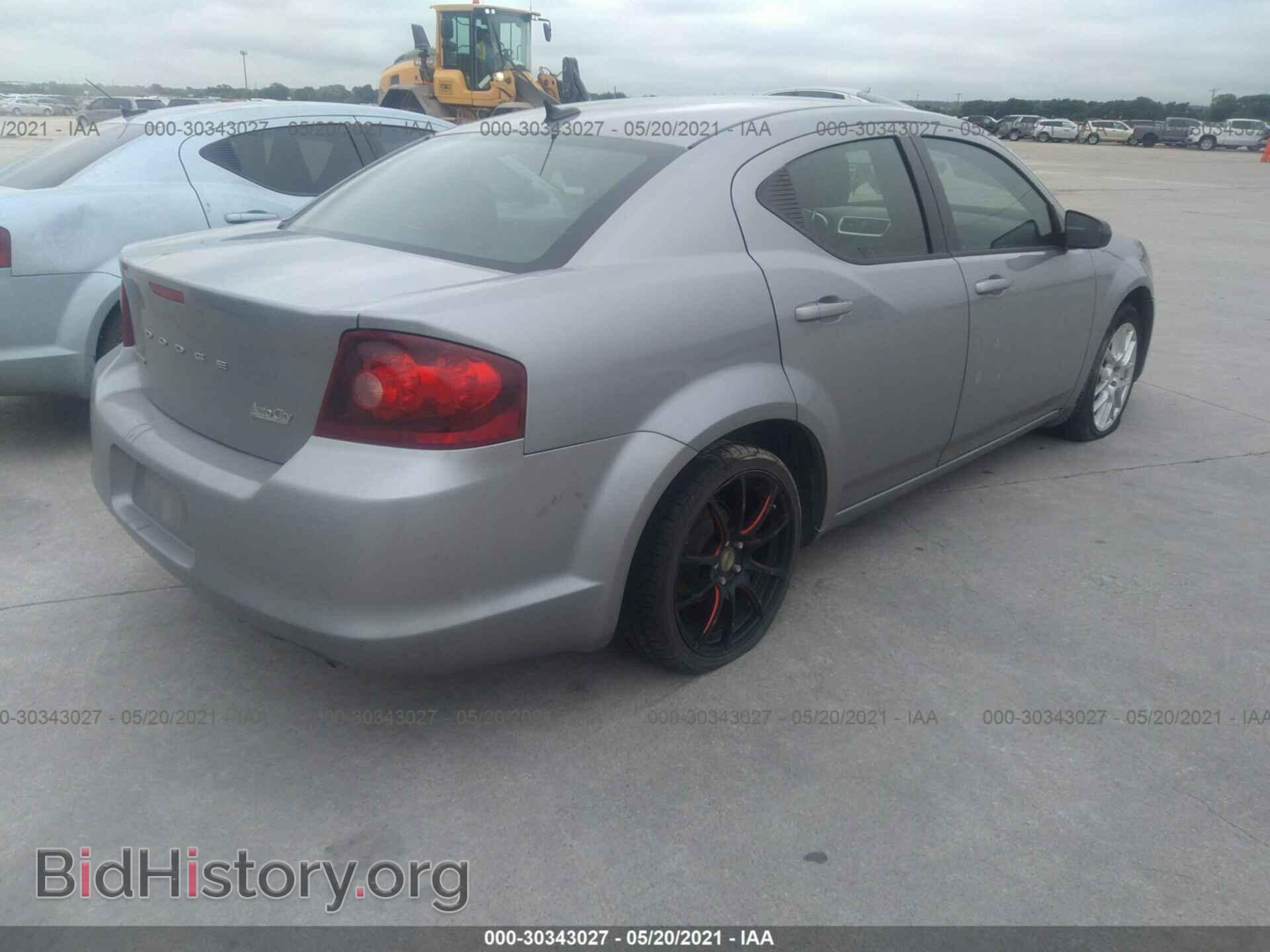 2013 DODGE AVENGER - VIN: 1C3CDZAB9DN564264 - Фото 4