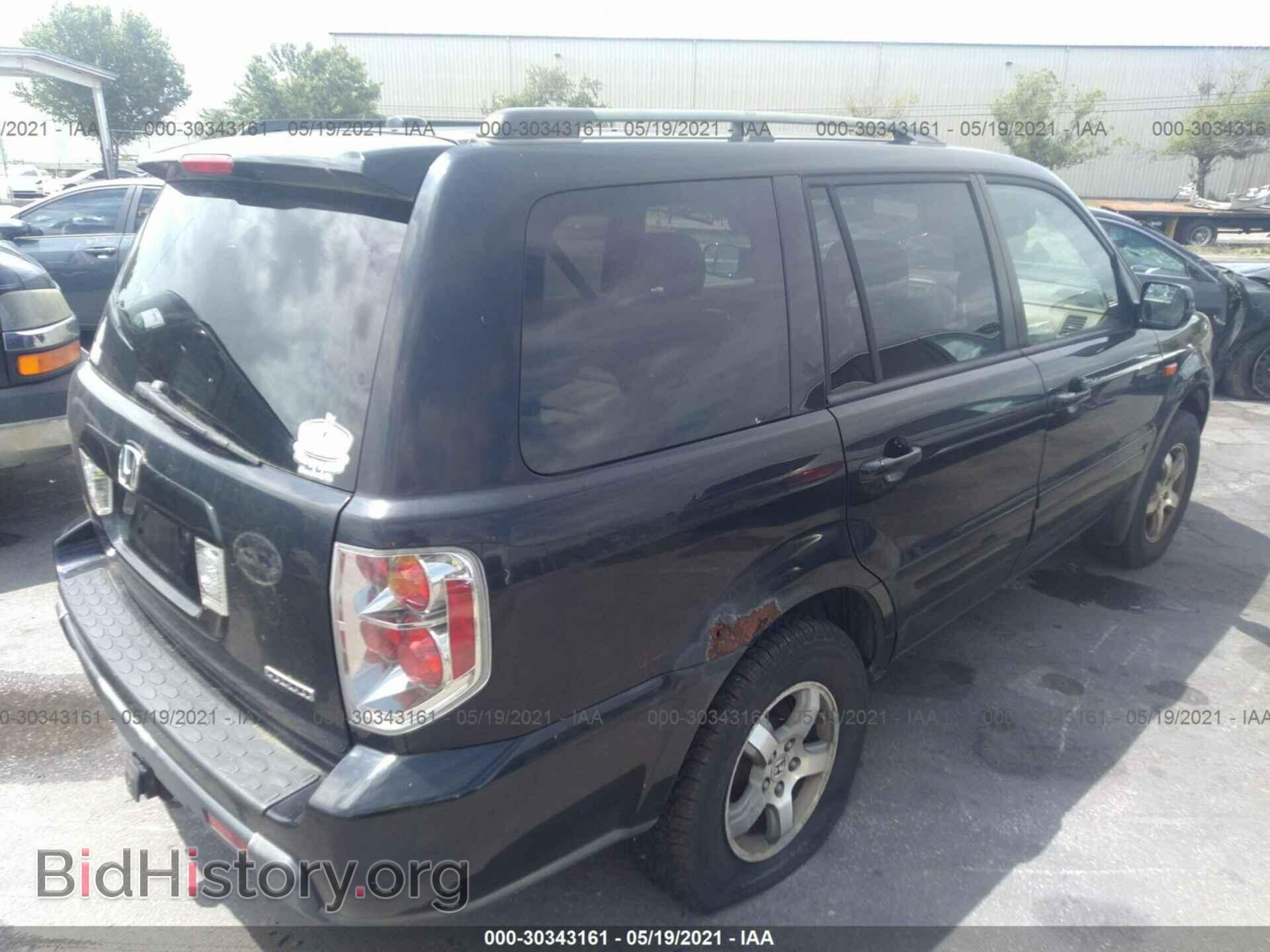 2006 HONDA PILOT - VIN: 2HKYF18596H526050 - Фото 4