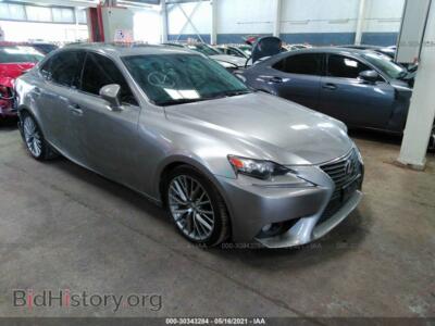 2014 Lexus IS 250, серый — VIN JTHBF1D24E5012220, IAAI