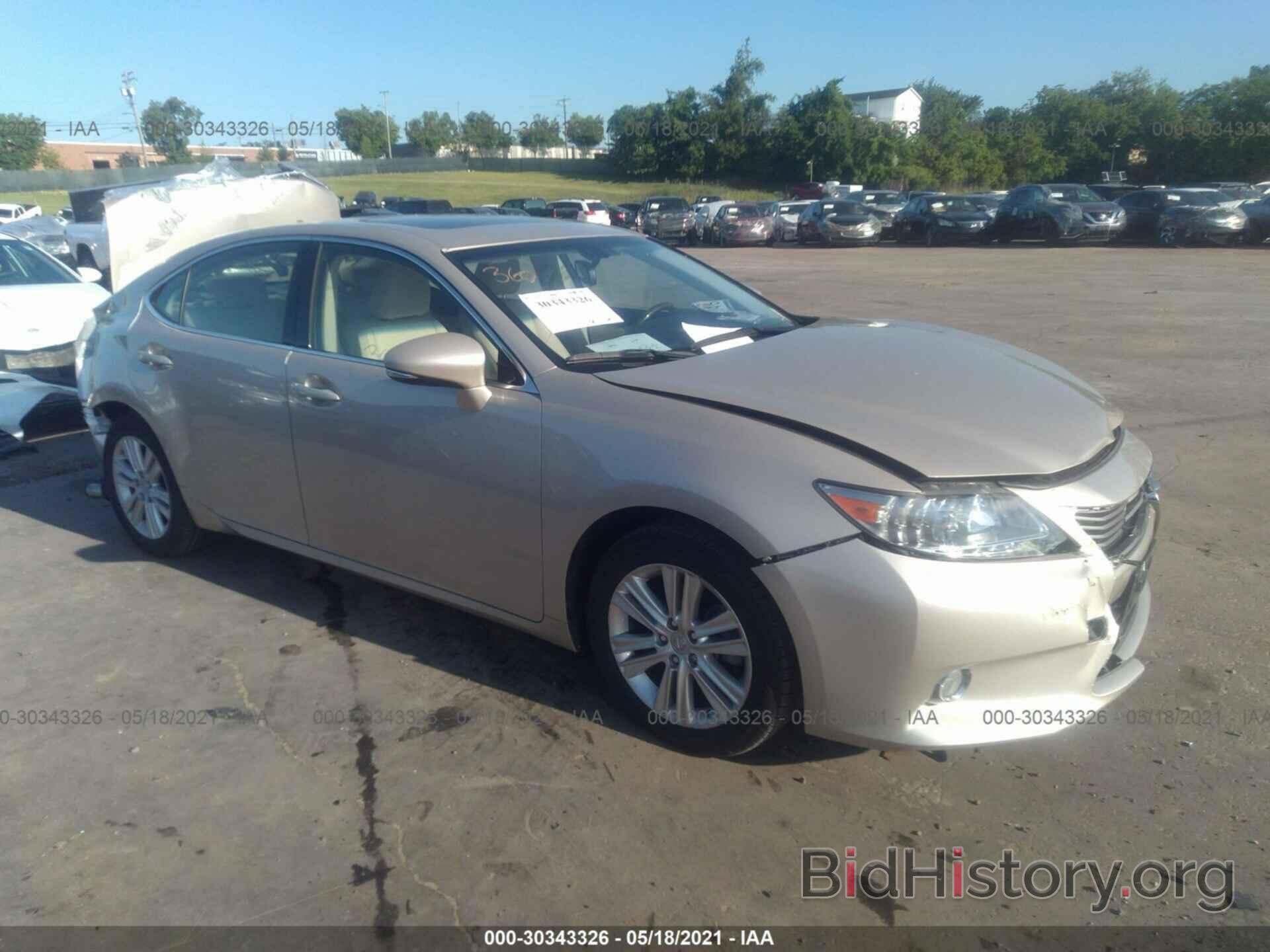 Photo JTHBK1GG3D2025639 - LEXUS ES 350 2013