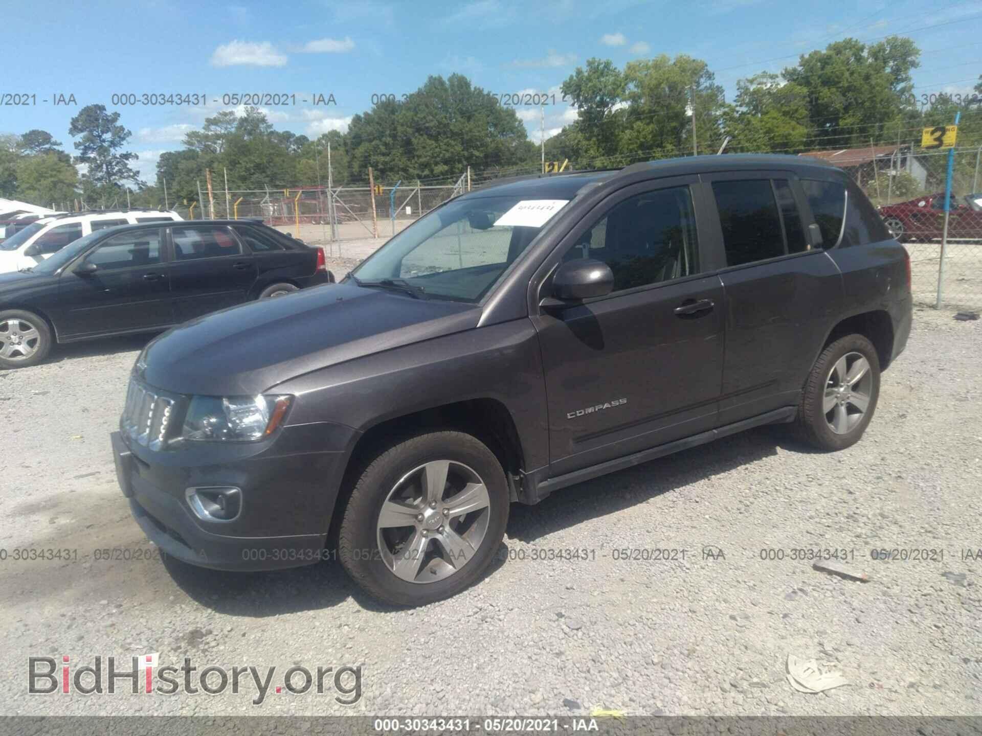 2016 JEEP COMPASS - VIN: 1C4NJDEB5GD559325 - Фото 2
