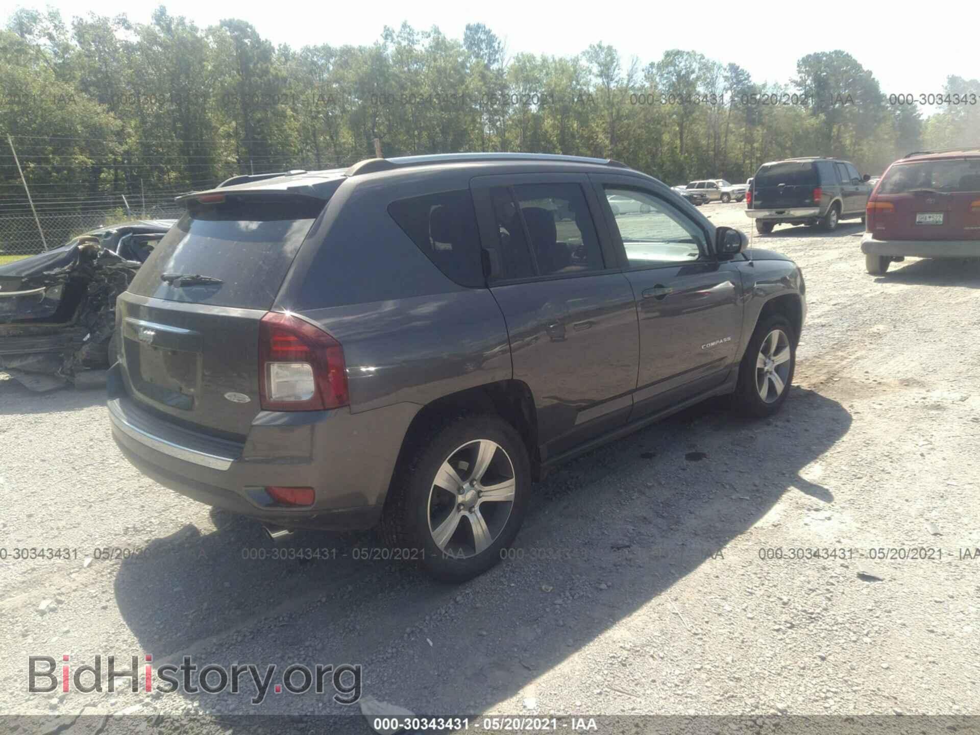 2016 JEEP COMPASS - VIN: 1C4NJDEB5GD559325 - Фото 4