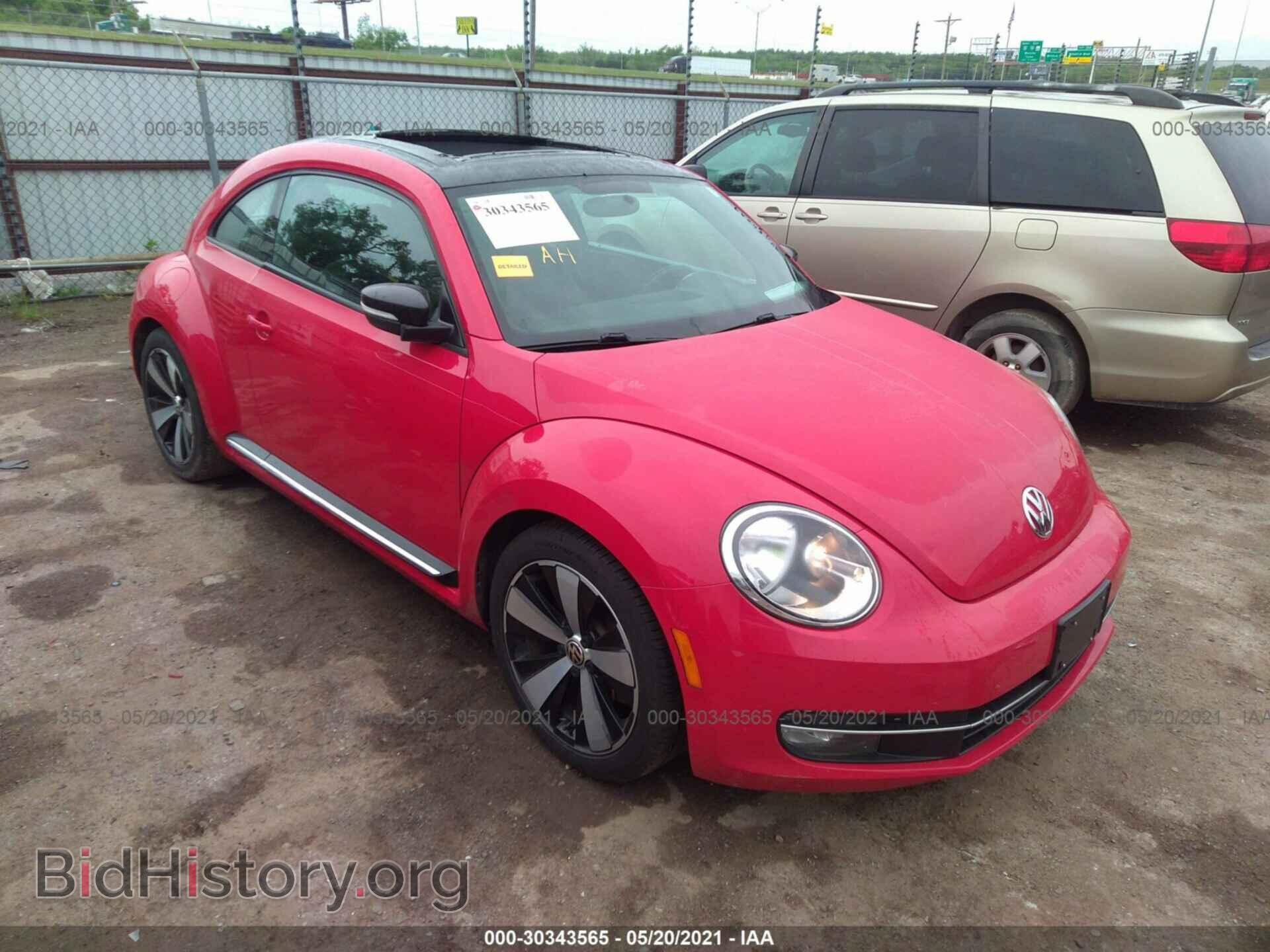 Photo 3VWVA7AT1CM610654 - VOLKSWAGEN BEETLE 2012