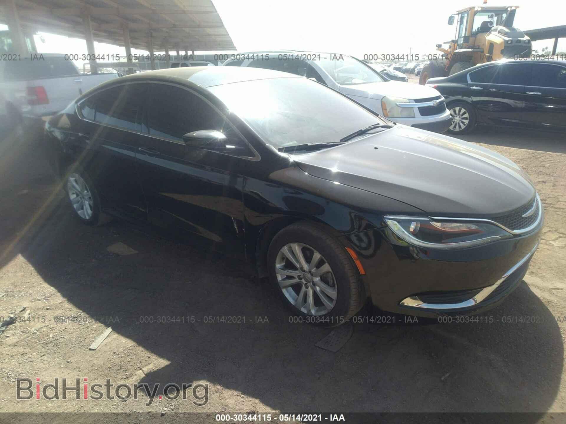 Фотография 1C3CCCAB9GN184314 - CHRYSLER 200 2016
