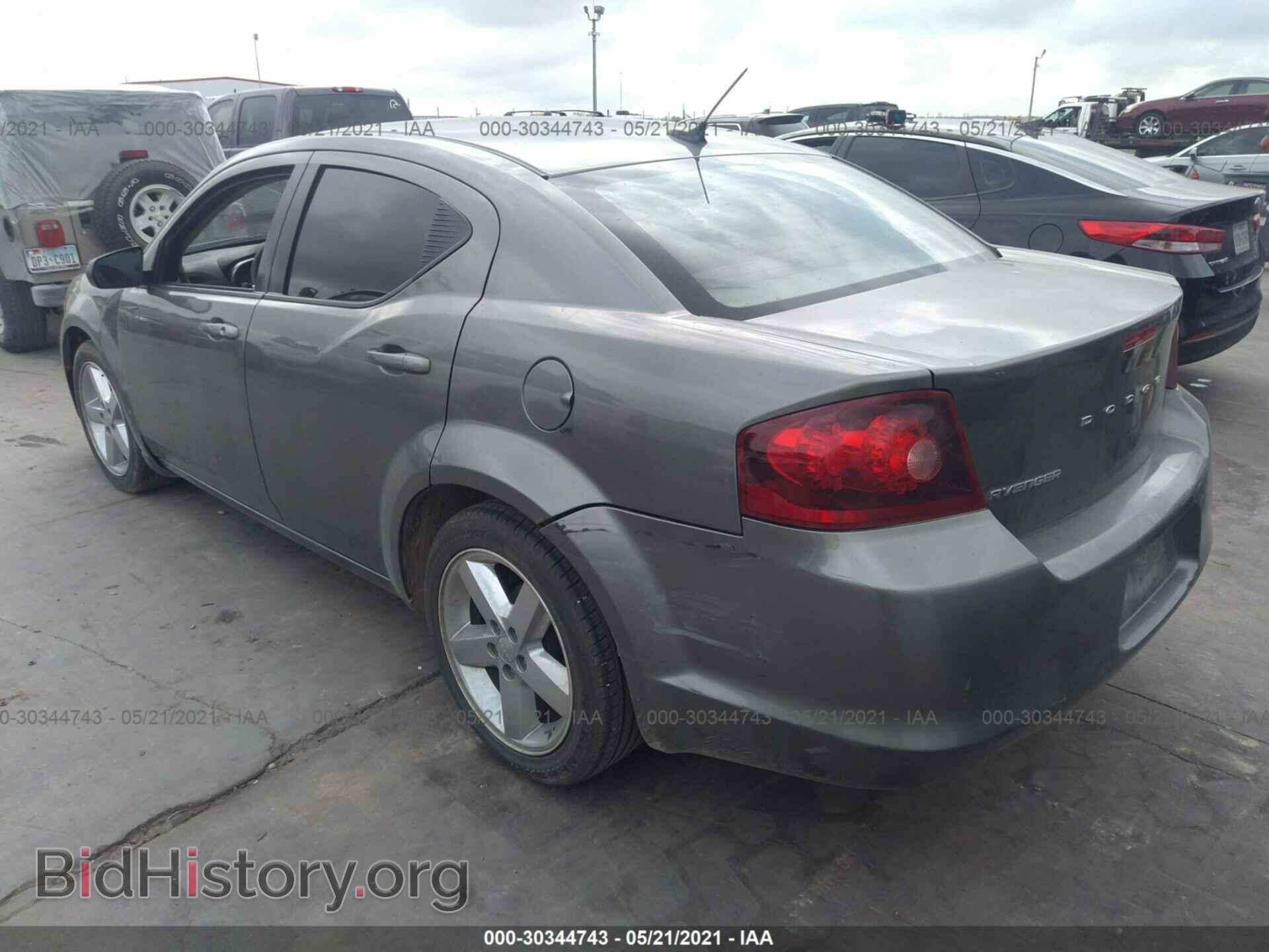 2013 DODGE AVENGER - VIN: 1C3CDZAB7DN637986 - Фото 3