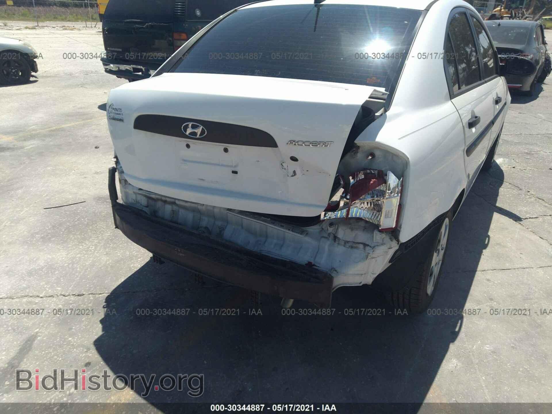 2009 HYUNDAI ACCENT - VIN: KMHCM46C99U287625 - Фото 6