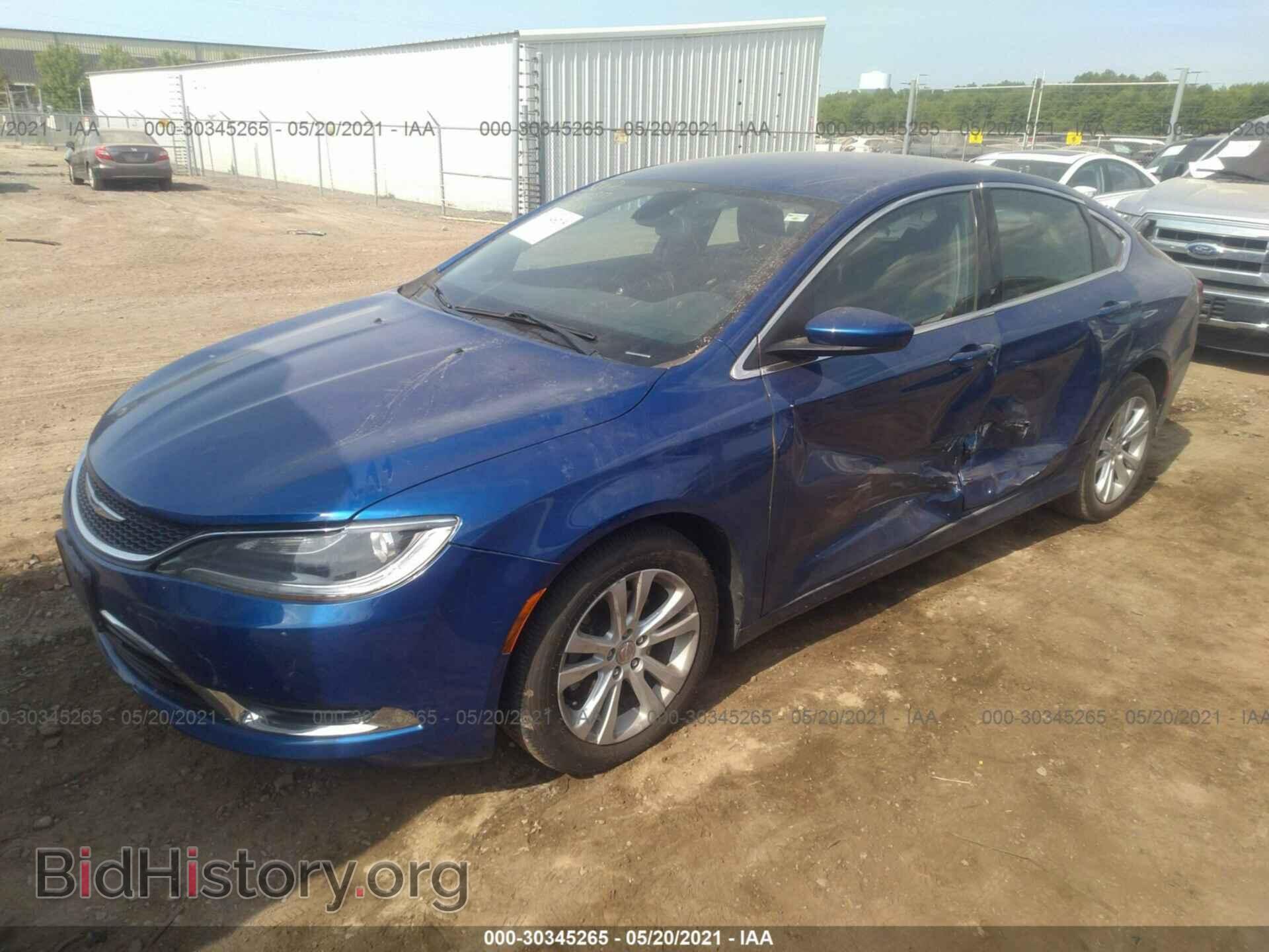 2015 CHRYSLER 200 - VIN: 1C3CCCABXFN701845 - Фото 2