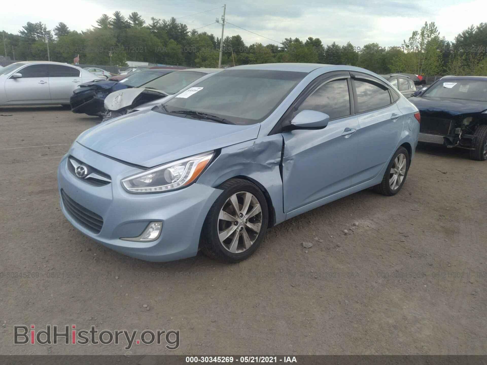 2014 HYUNDAI ACCENT - VIN: KMHCU4AEXEU728066 - Фото 6