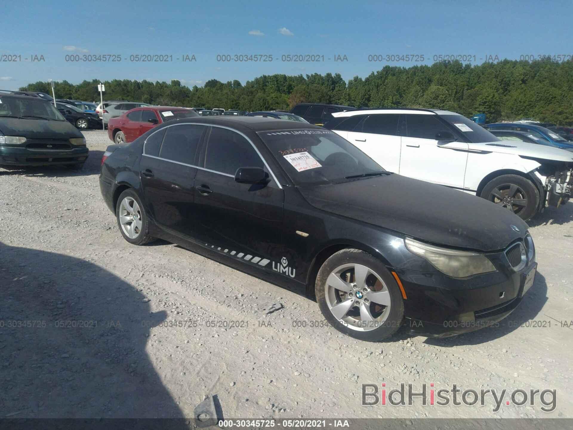 Photo WBANU53528CT15940 - BMW 5 SERIES 2008