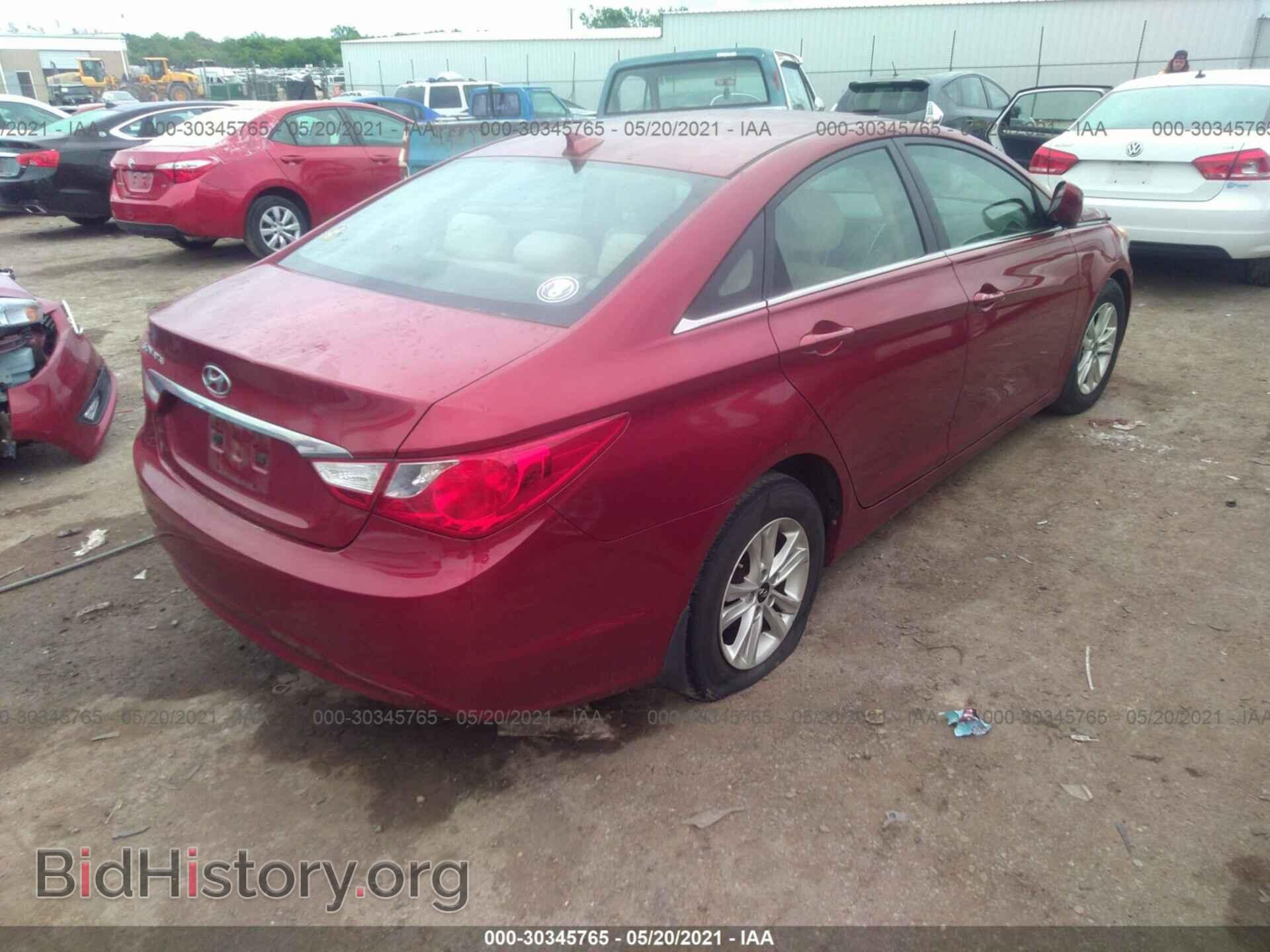2013 HYUNDAI SONATA - VIN: 5NPEB4AC6DH544463 - Фото 4