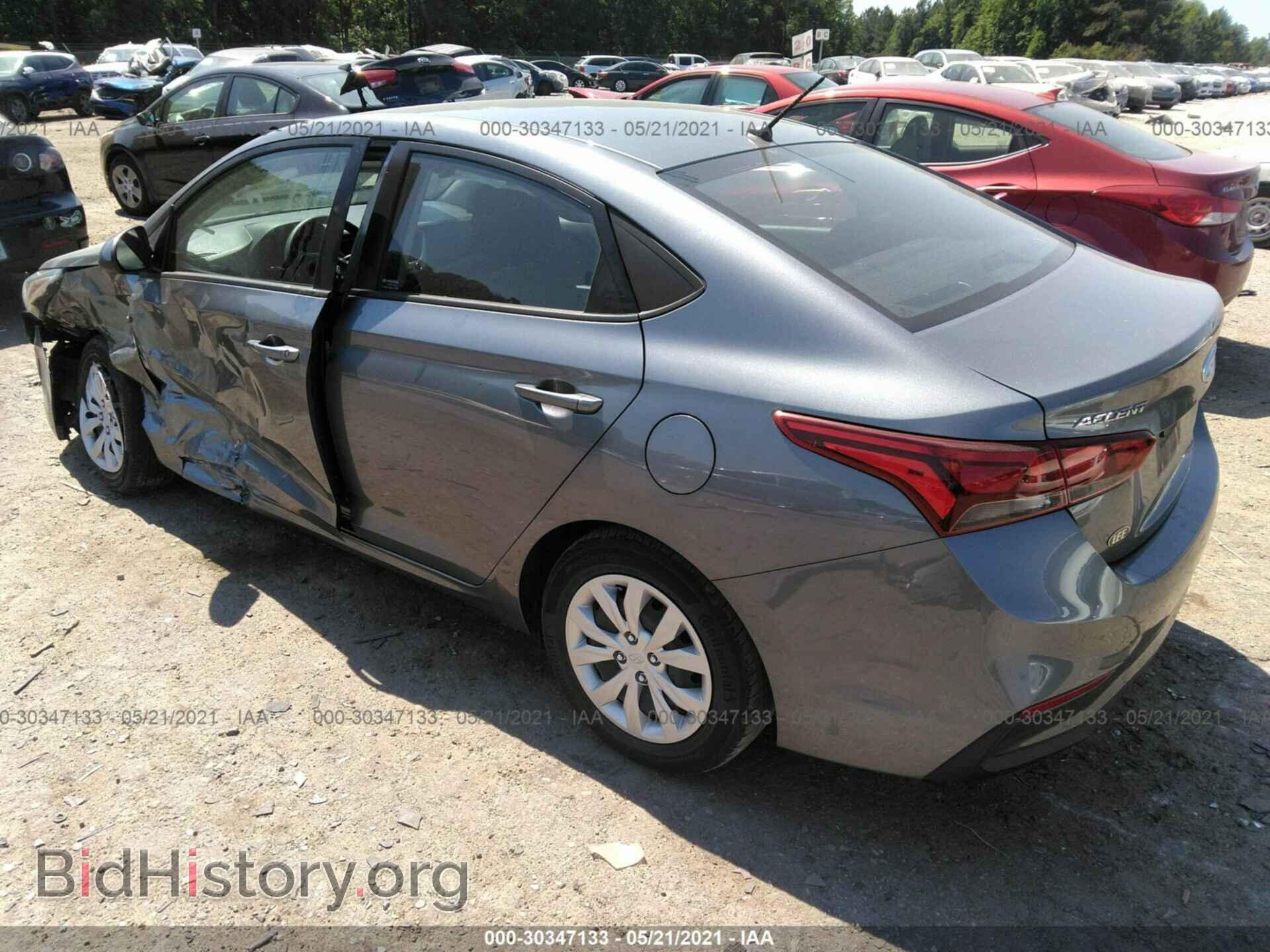 2020 HYUNDAI ACCENT - VIN: 3KPC24A61LE106597 - Фото 3