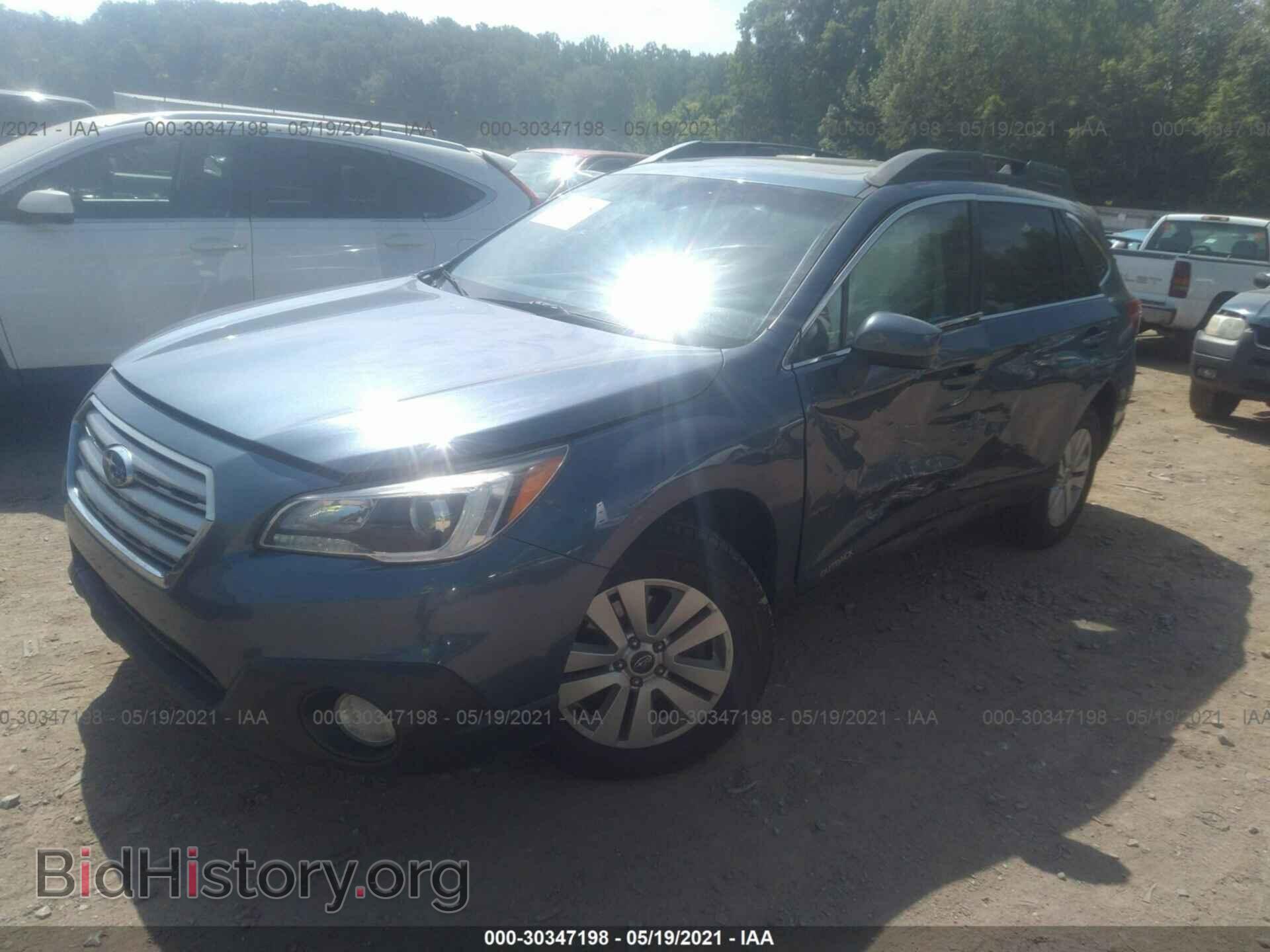 2015 SUBARU OUTBACK - VIN: 4S4BSBDC0F3292142 - Фото 2