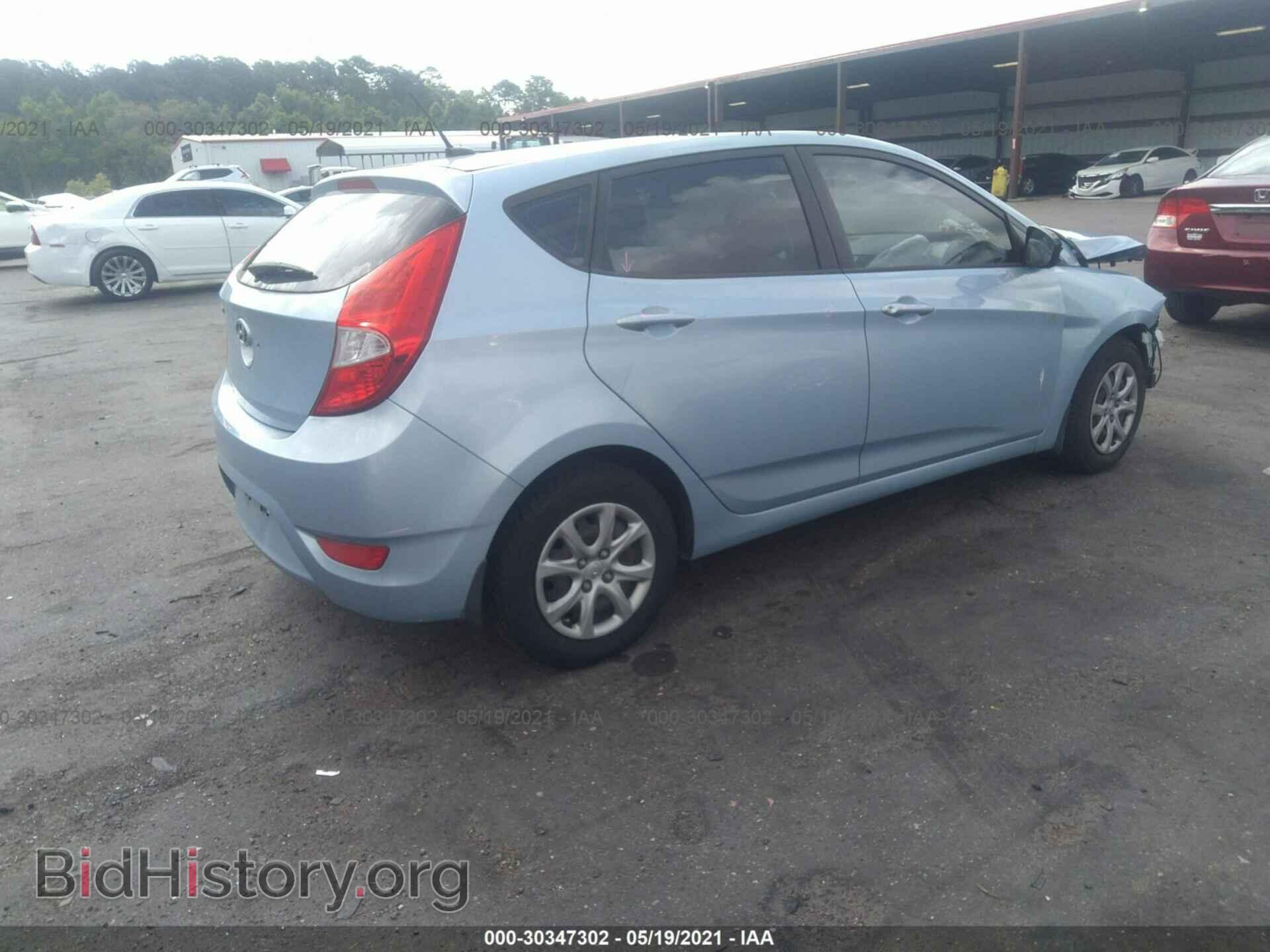 2014 HYUNDAI ACCENT - VIN: KMHCT5AE2EU155348 - Фото 4