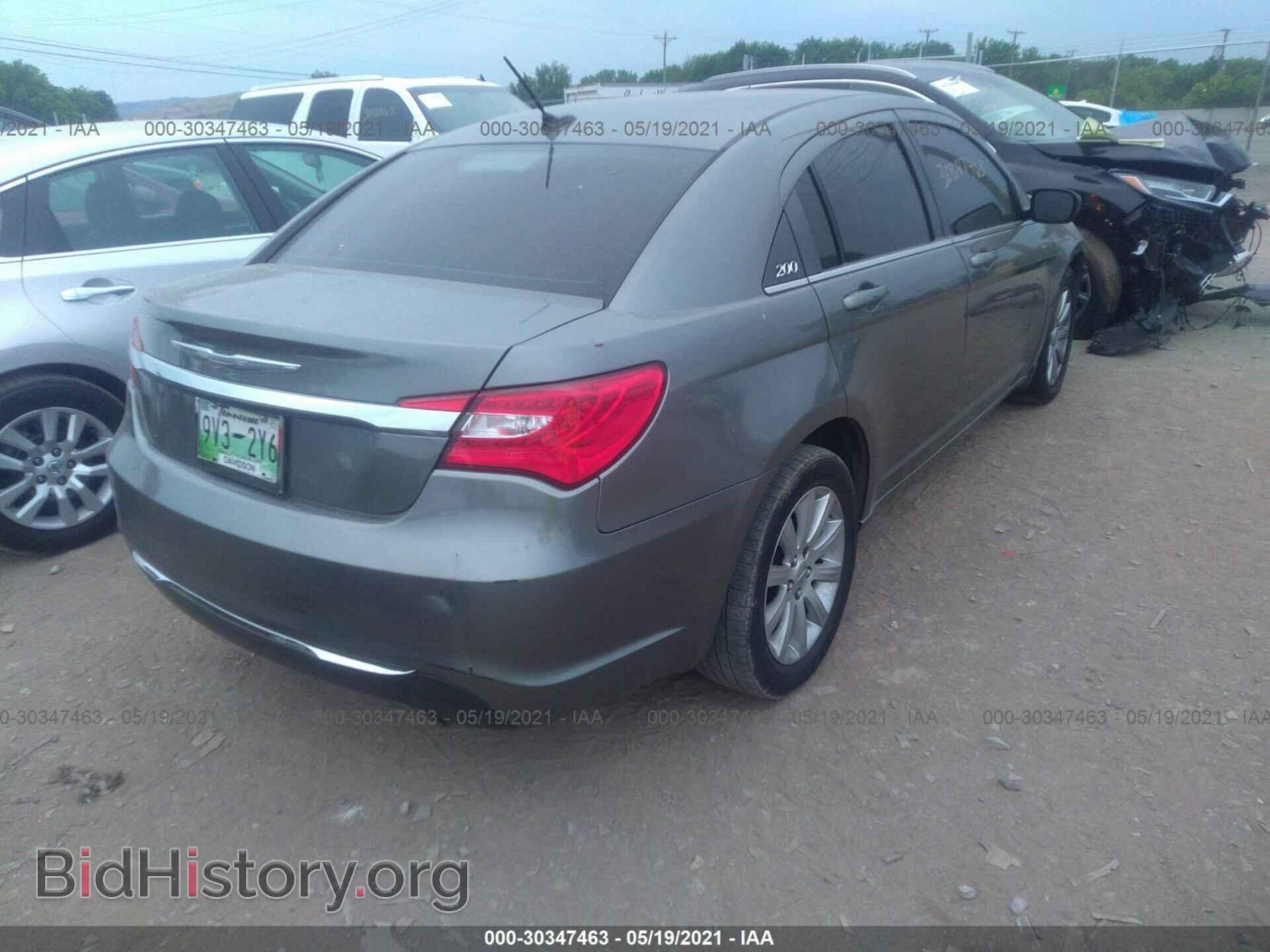 2012 CHRYSLER 200 - VIN: 1C3CCBBG3CN251312 - Фото 4