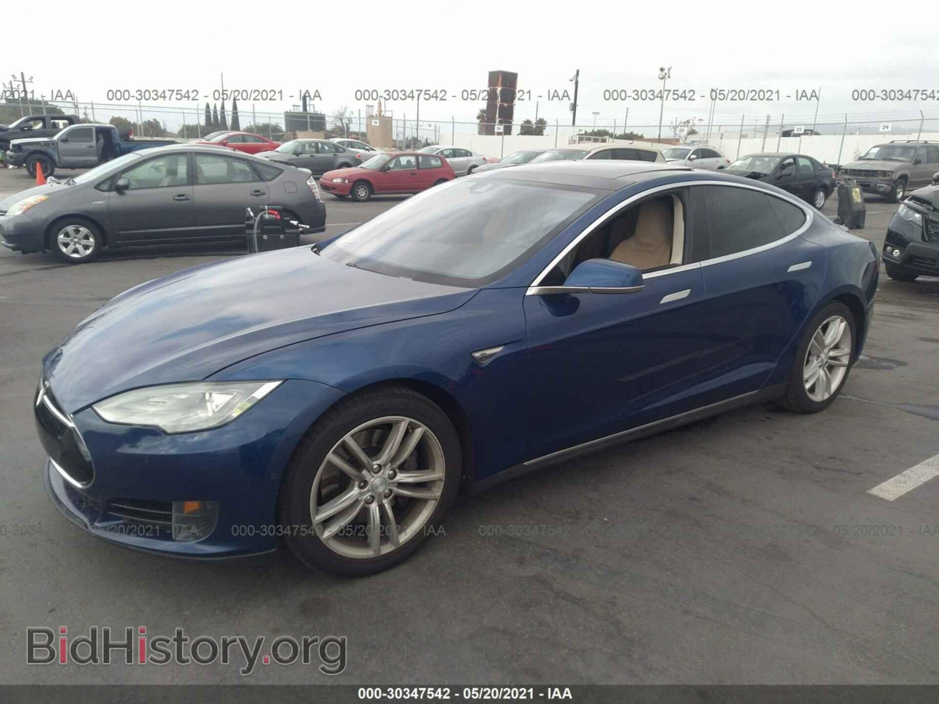 2015 TESLA MODEL S - VIN: 5YJSA1E10FF108030 - Фото 2