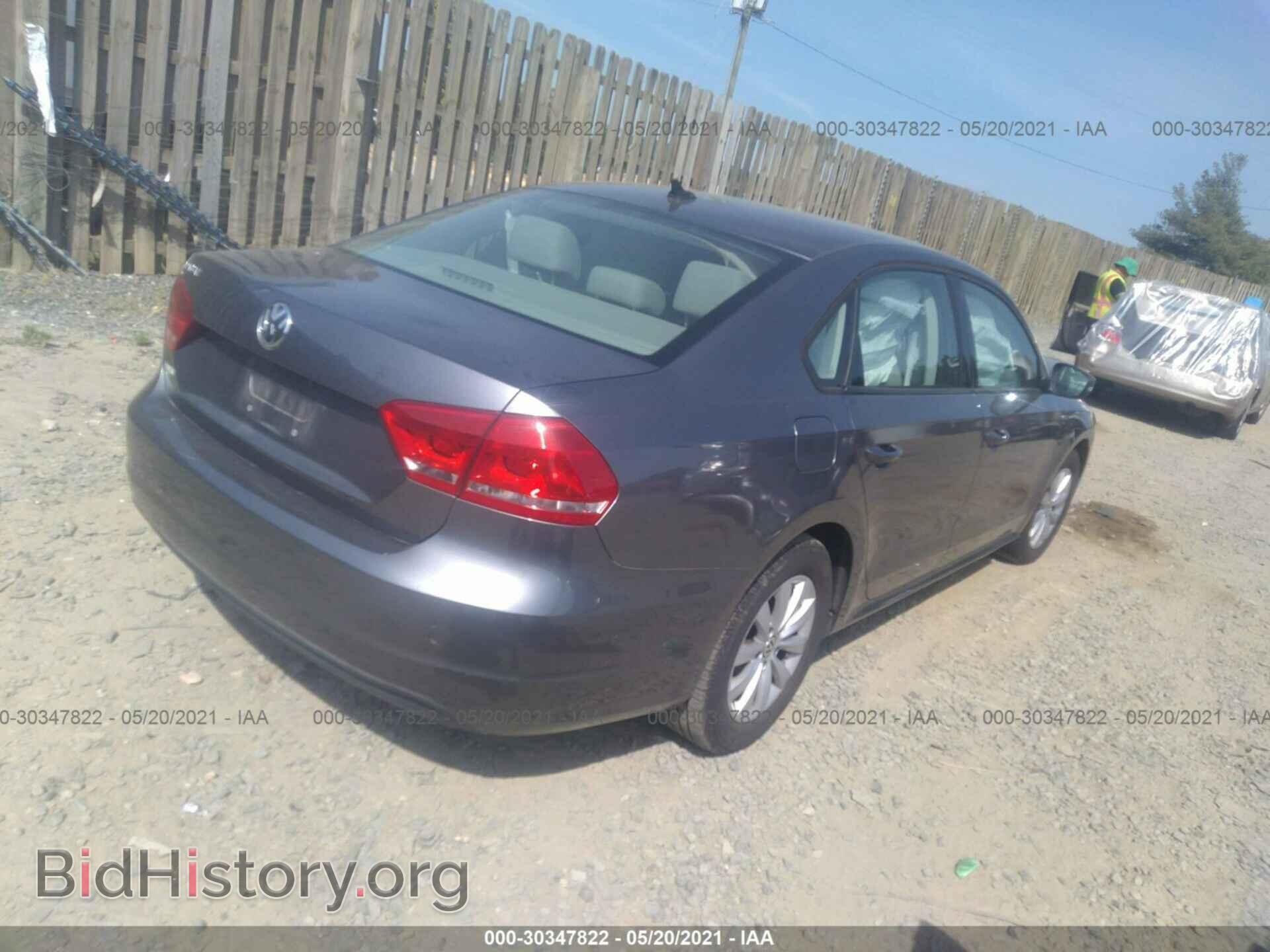 2014 VOLKSWAGEN PASSAT - VIN: 1VWAP7A33EC002085 - Фото 4