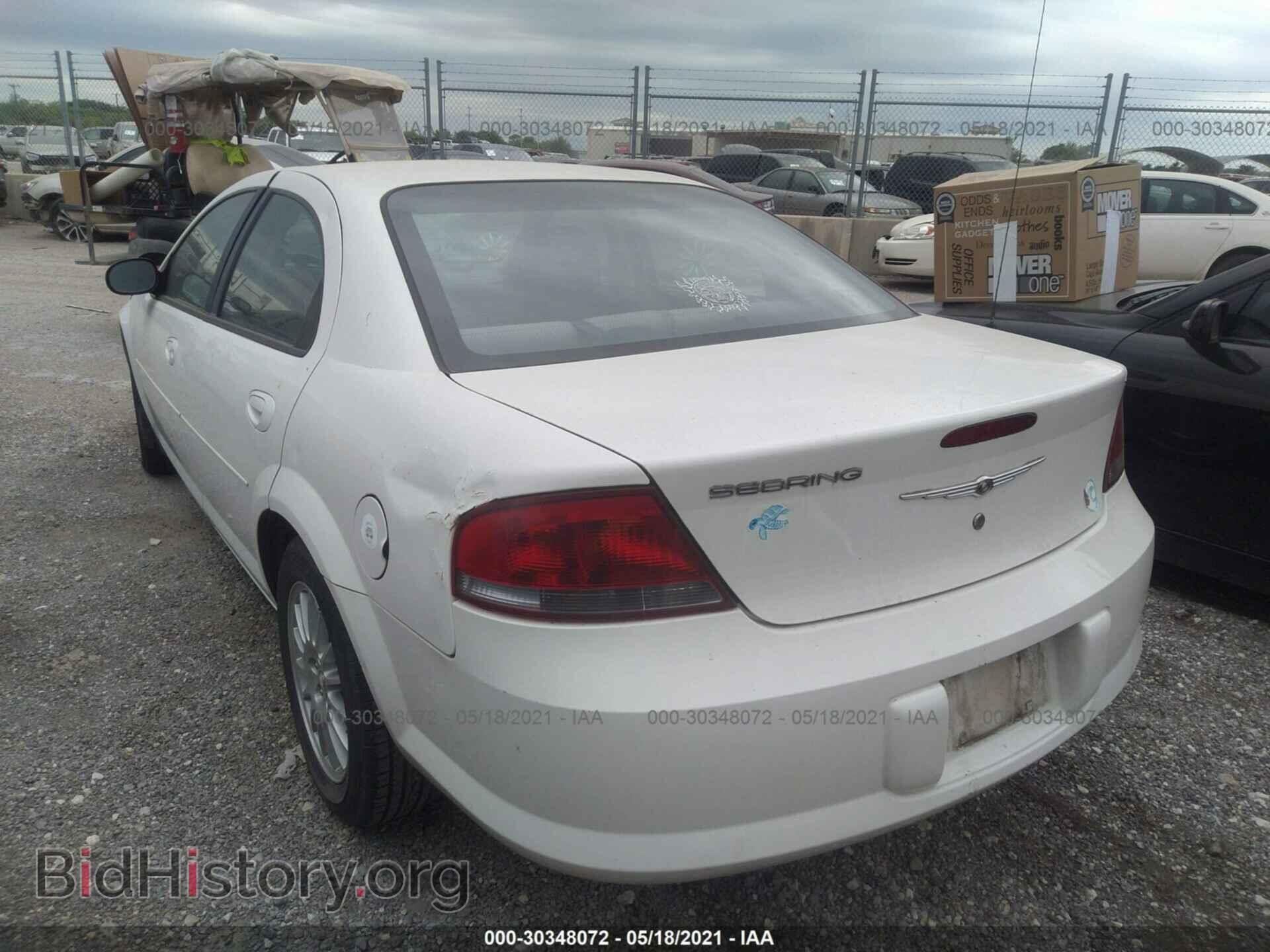 2006 CHRYSLER SEBRING SDN - VIN: 1C3EL46X76N252725 - Фото 3