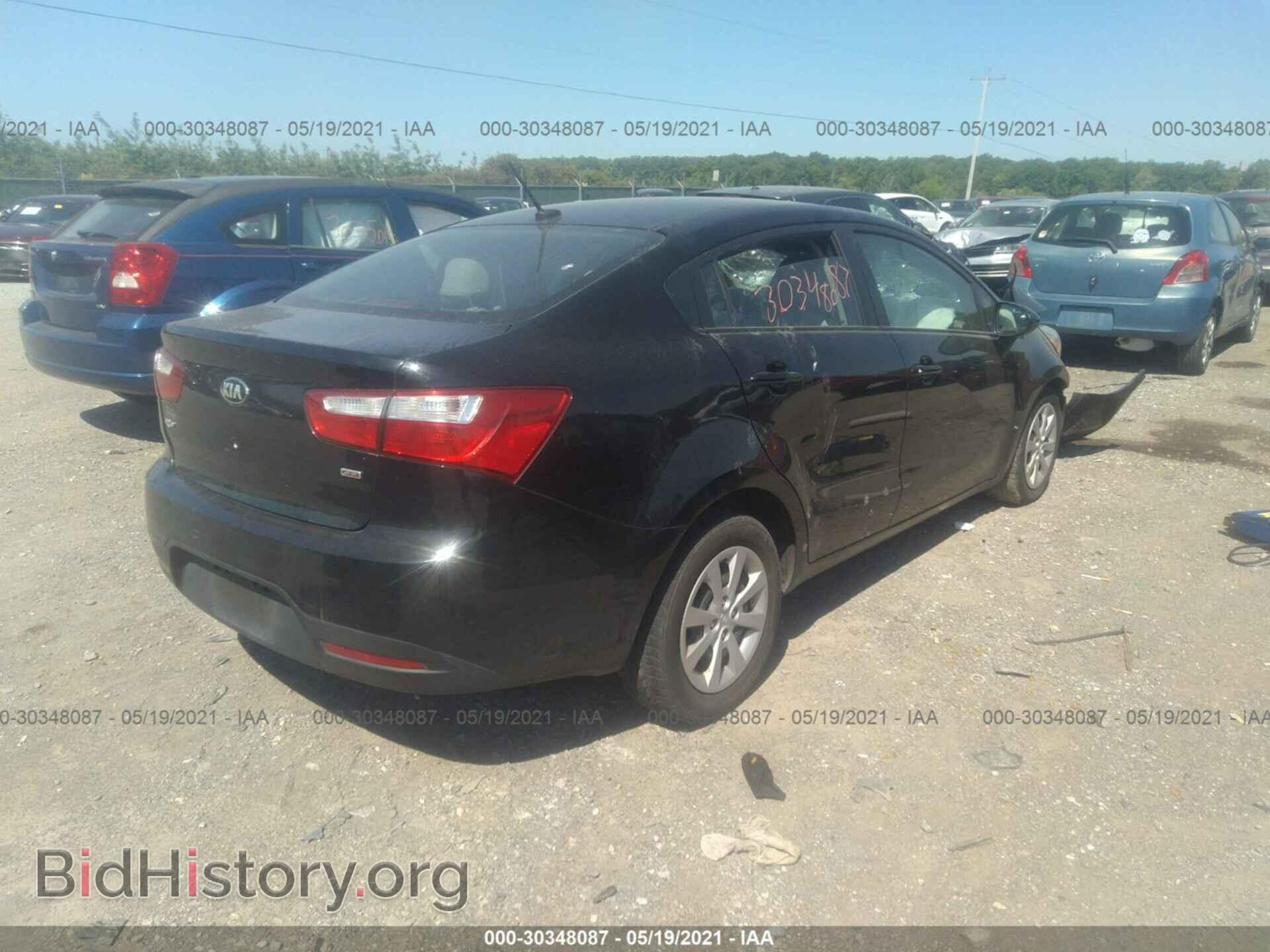 2015 KIA RIO - VIN: KNADM4A37F6456599 - Фото 4