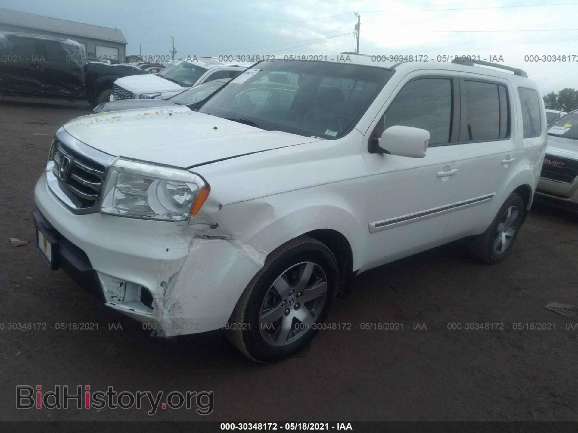 2013 HONDA PILOT - VIN: 5FNYF4H92DB042401 - Фото 2