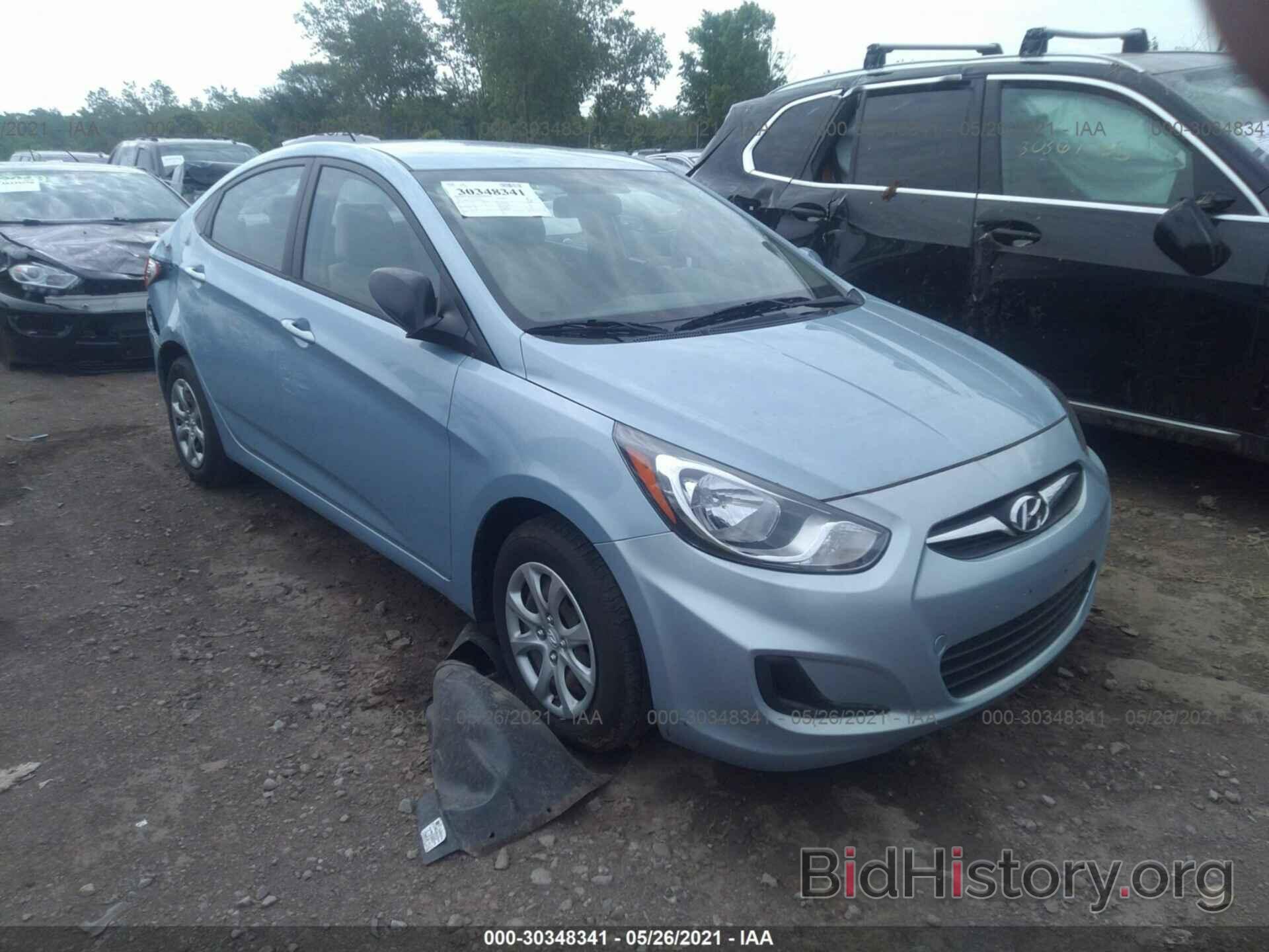 Photo KMHCT4AE2DU397050 - HYUNDAI ACCENT 2013