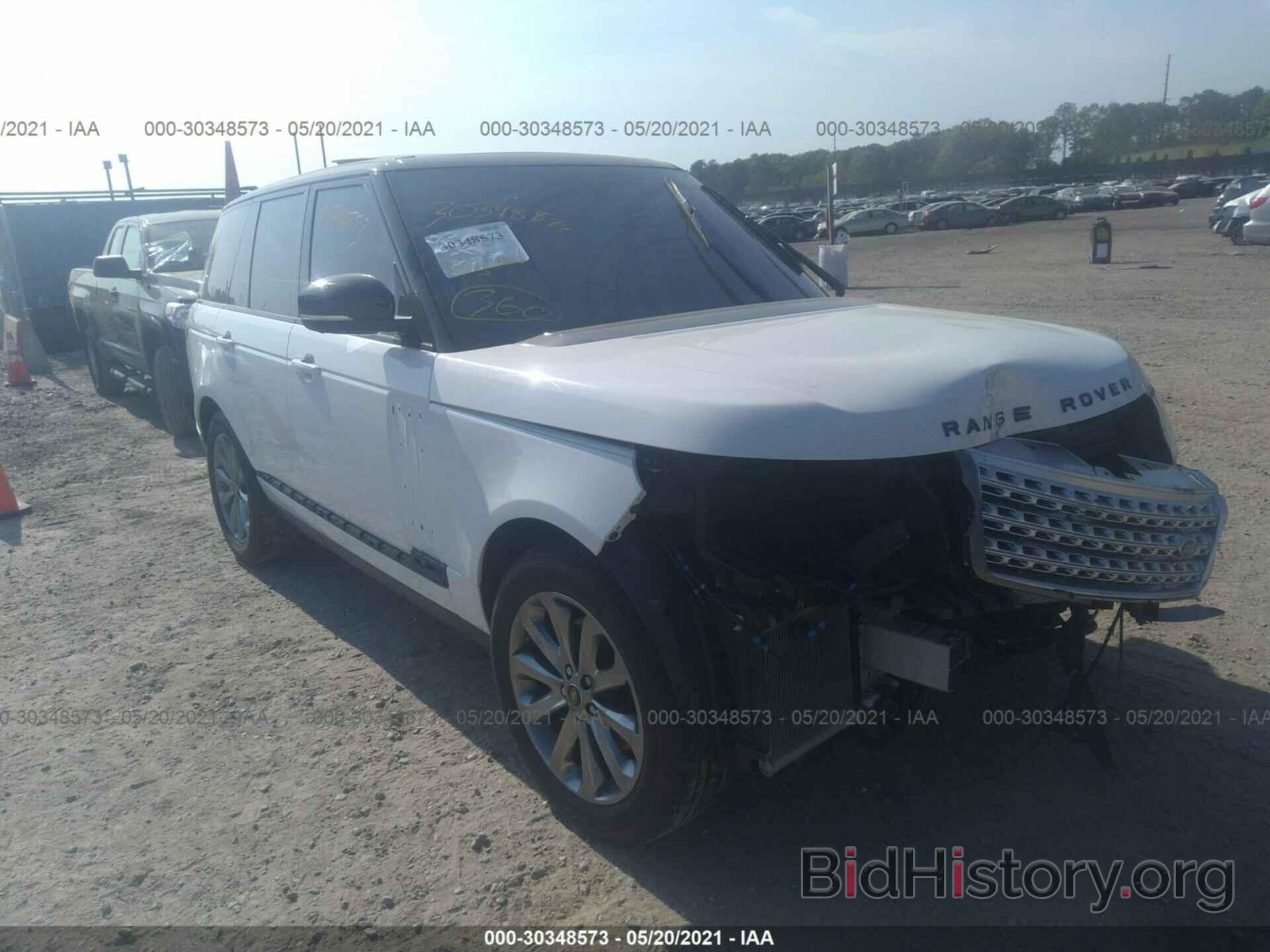 Фотография SALGR2PF5GA319661 - LAND ROVER RANGE ROVER 2016