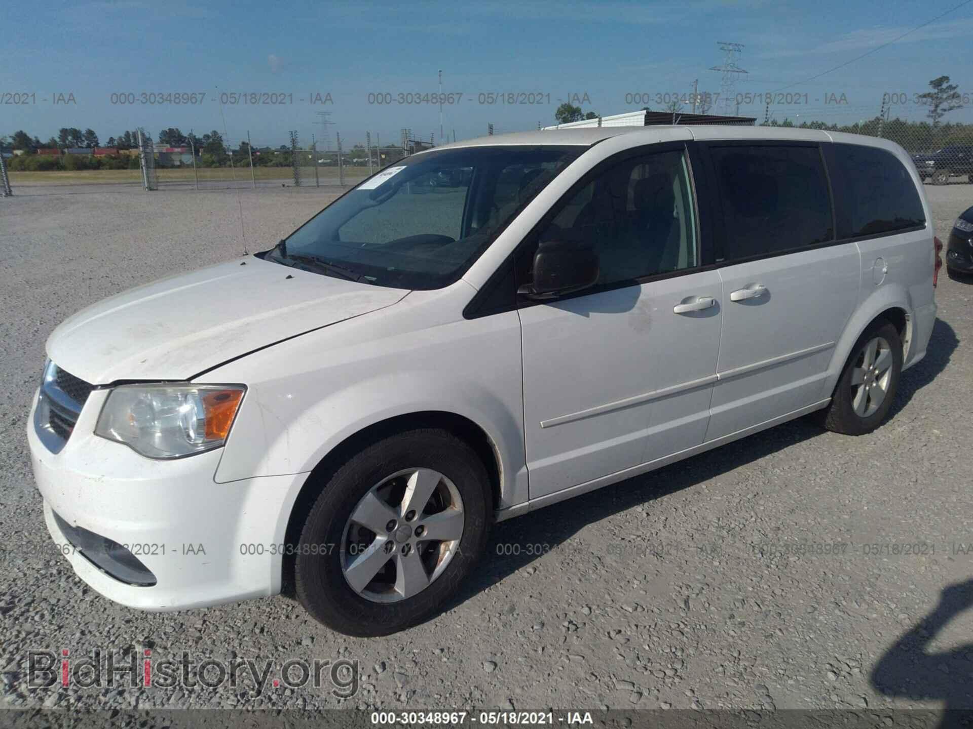 2013 DODGE GRAND CARAVAN - VIN: 2C4RDGBG7DR780654 - Фото 2