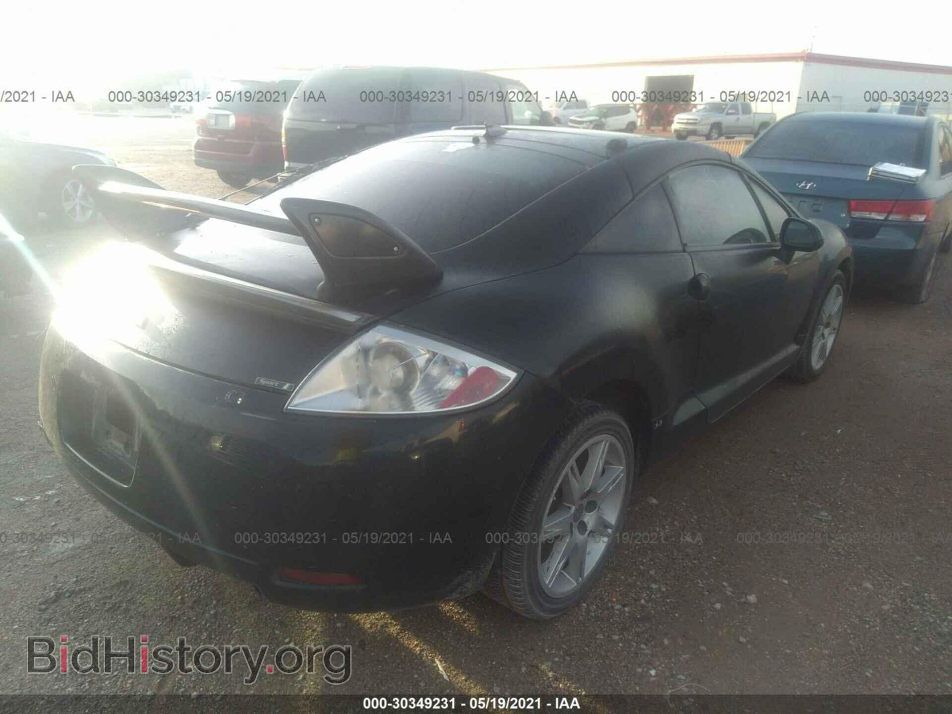 2008 MITSUBISHI ECLIPSE - VIN: 4A3AK34T38E030996 - Фото 4