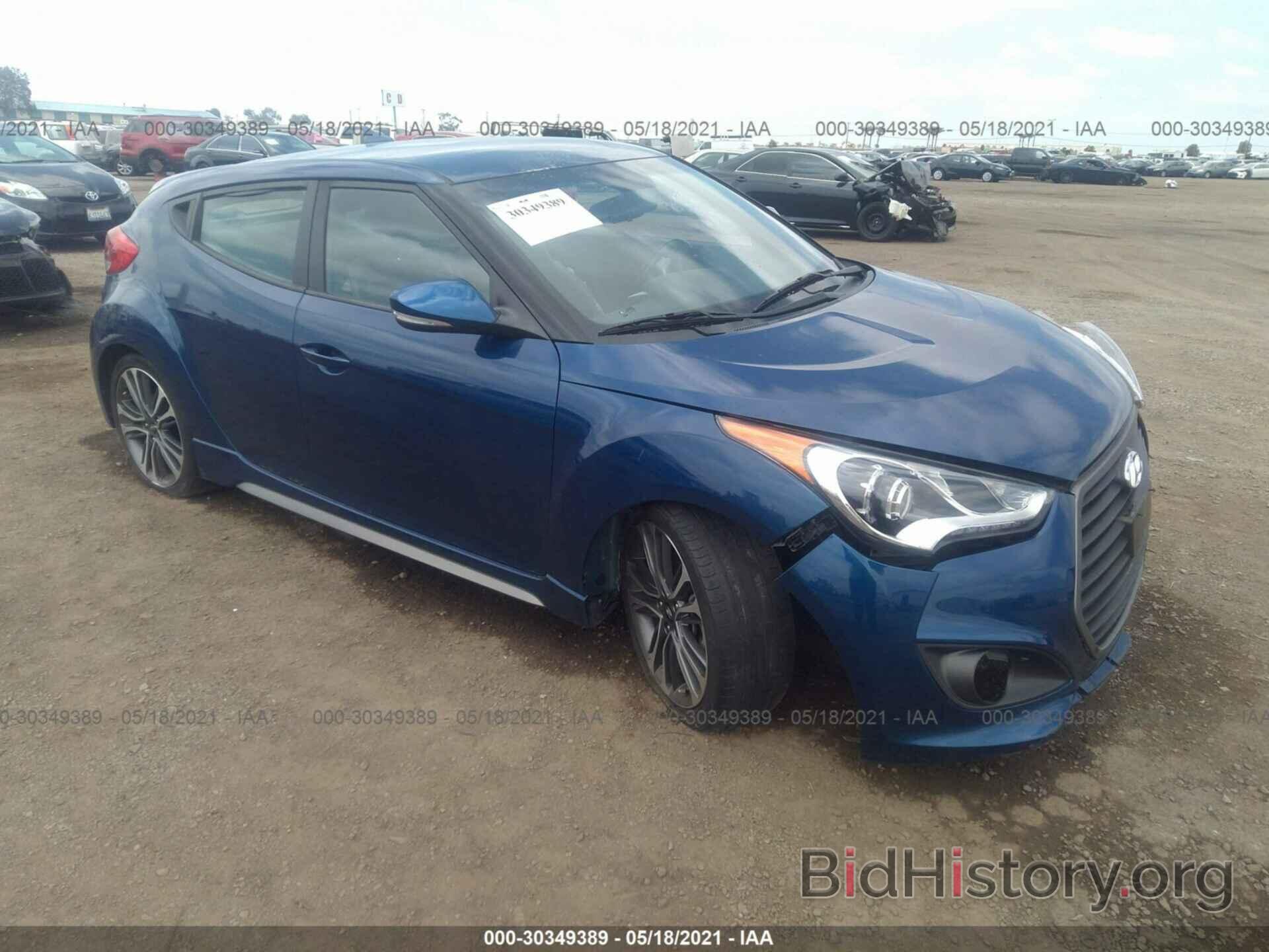 Фотография KMHTC6AE6GU293905 - HYUNDAI VELOSTER 2016