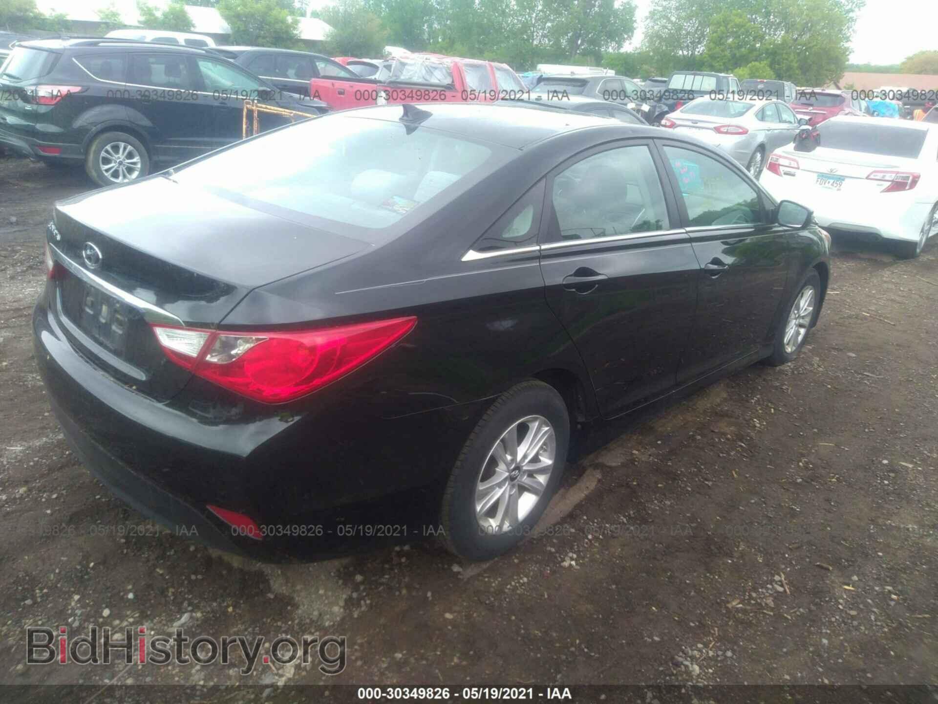 2014 HYUNDAI SONATA - VIN: 5NPEB4AC3EH941663 - Photo 4