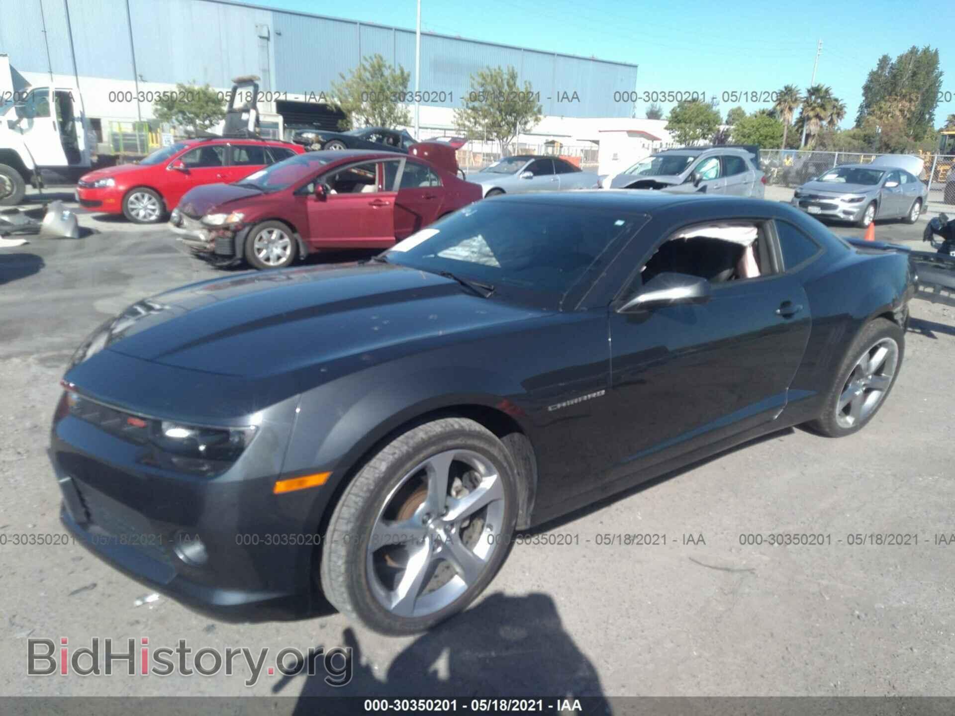 2014 CHEVROLET CAMARO - VIN: 2G1FC1E31E9314854 - Фото 2