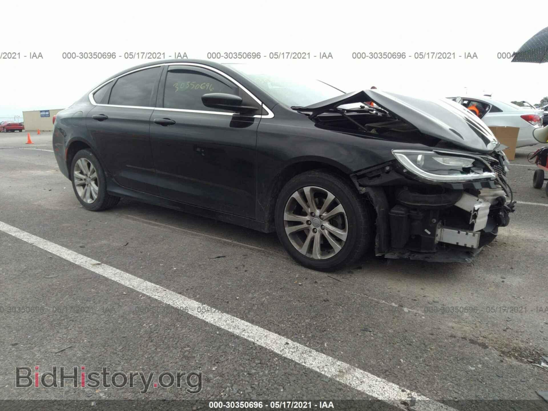 Фотография 1C3CCCAB5GN108881 - CHRYSLER 200 2016