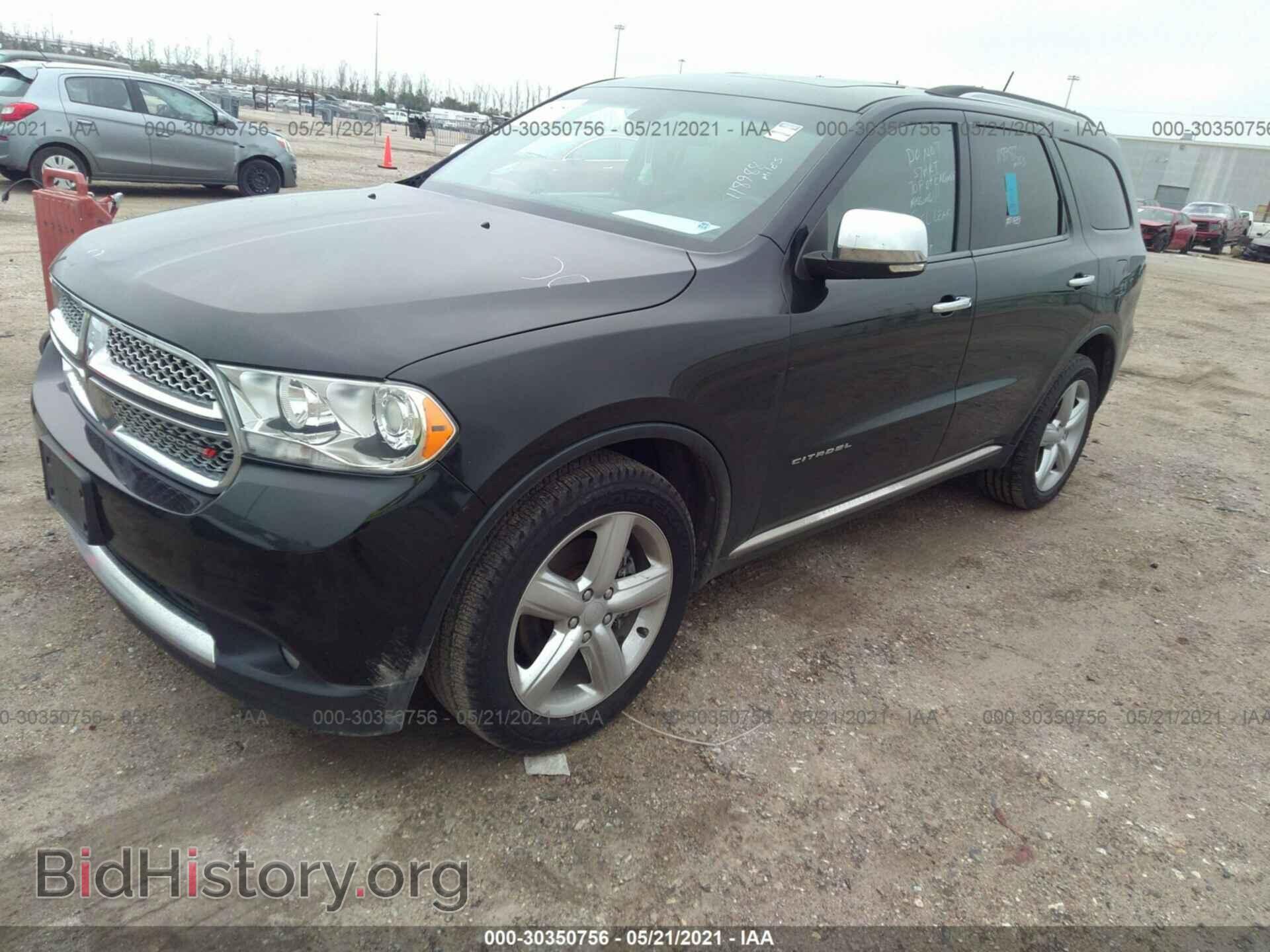 2013 DODGE DURANGO - VIN: 1C4RDHEG9DC658971 - Фото 2