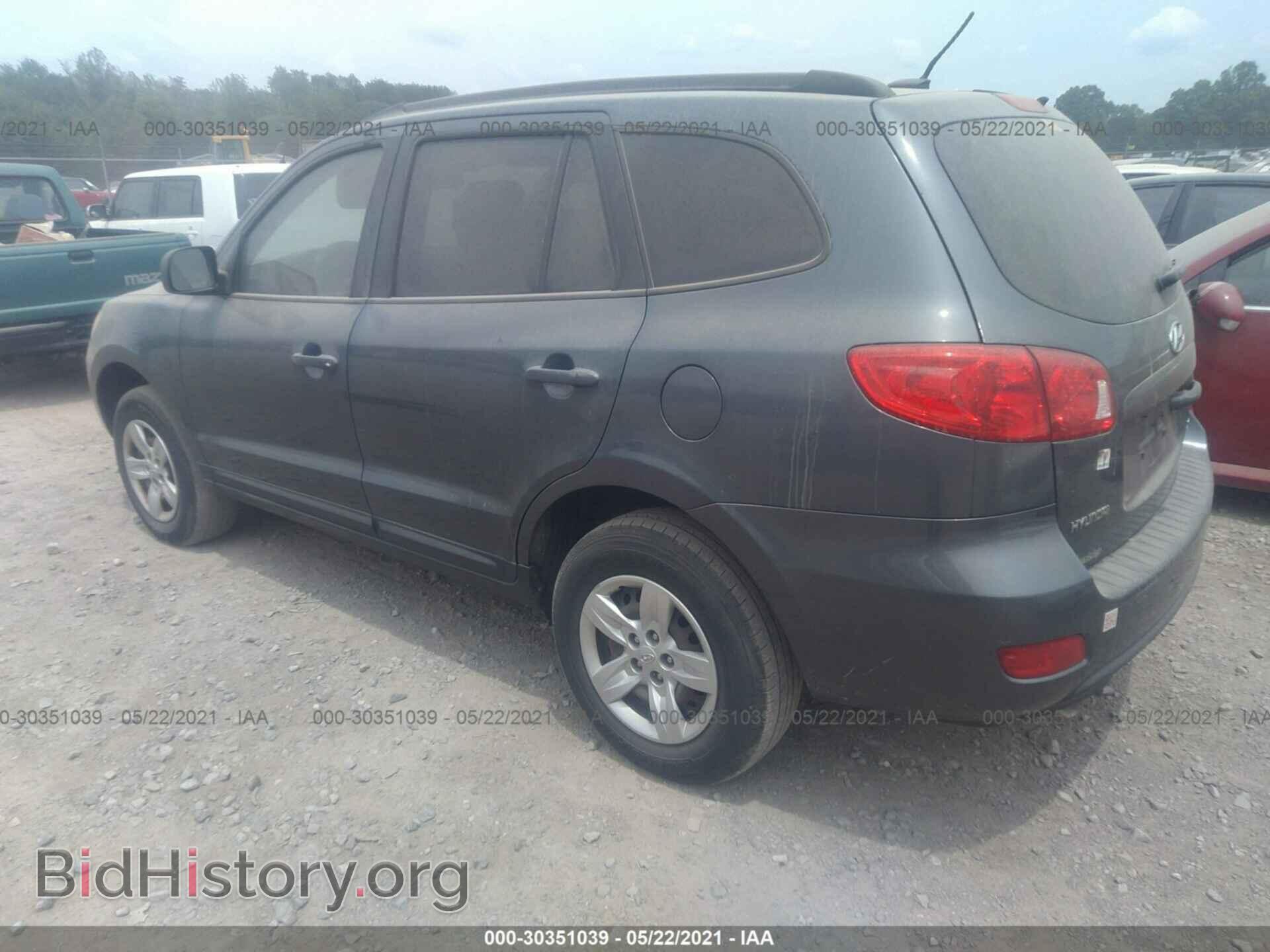 2009 HYUNDAI SANTA FE - VIN: 5NMSG13D49H299210 - Фото 3