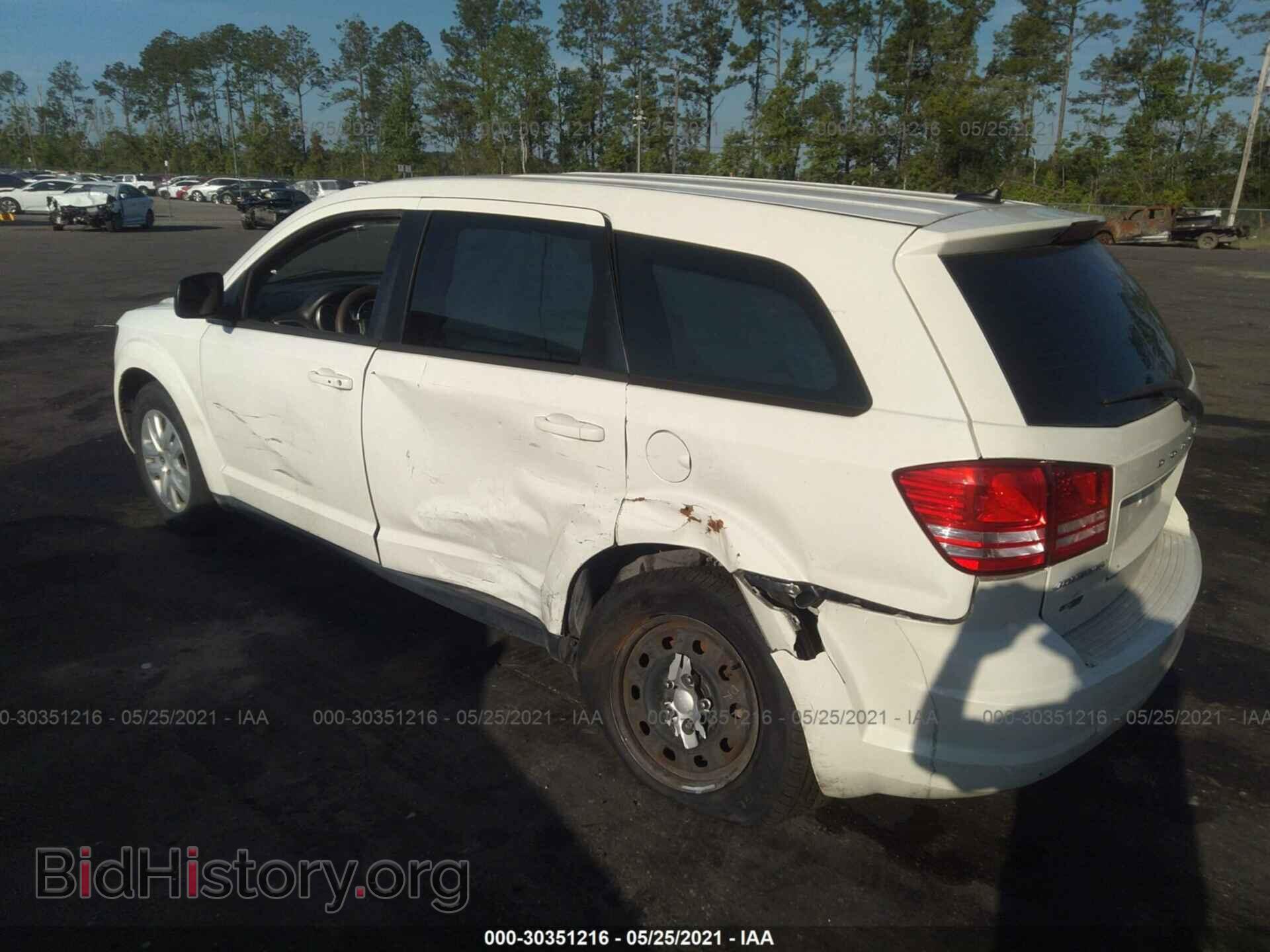 2014 DODGE JOURNEY - VIN: 3C4PDCAB3ET216911 - Фото 3