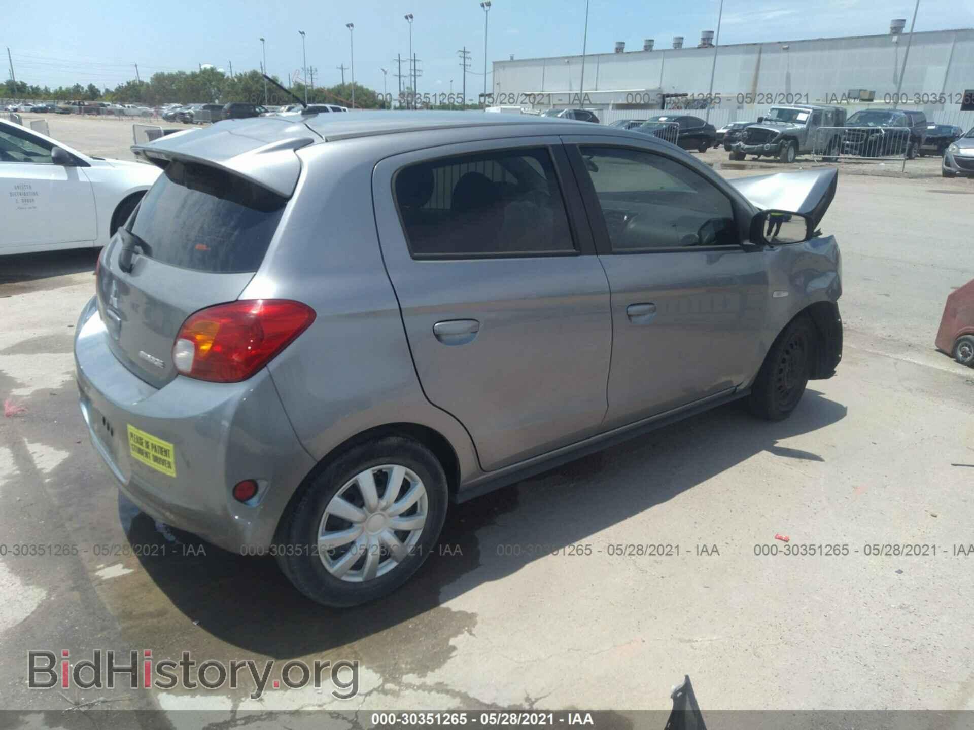 2015 MITSUBISHI MIRAGE - VIN: ML32A3HJ8FH047911 - Фото 4
