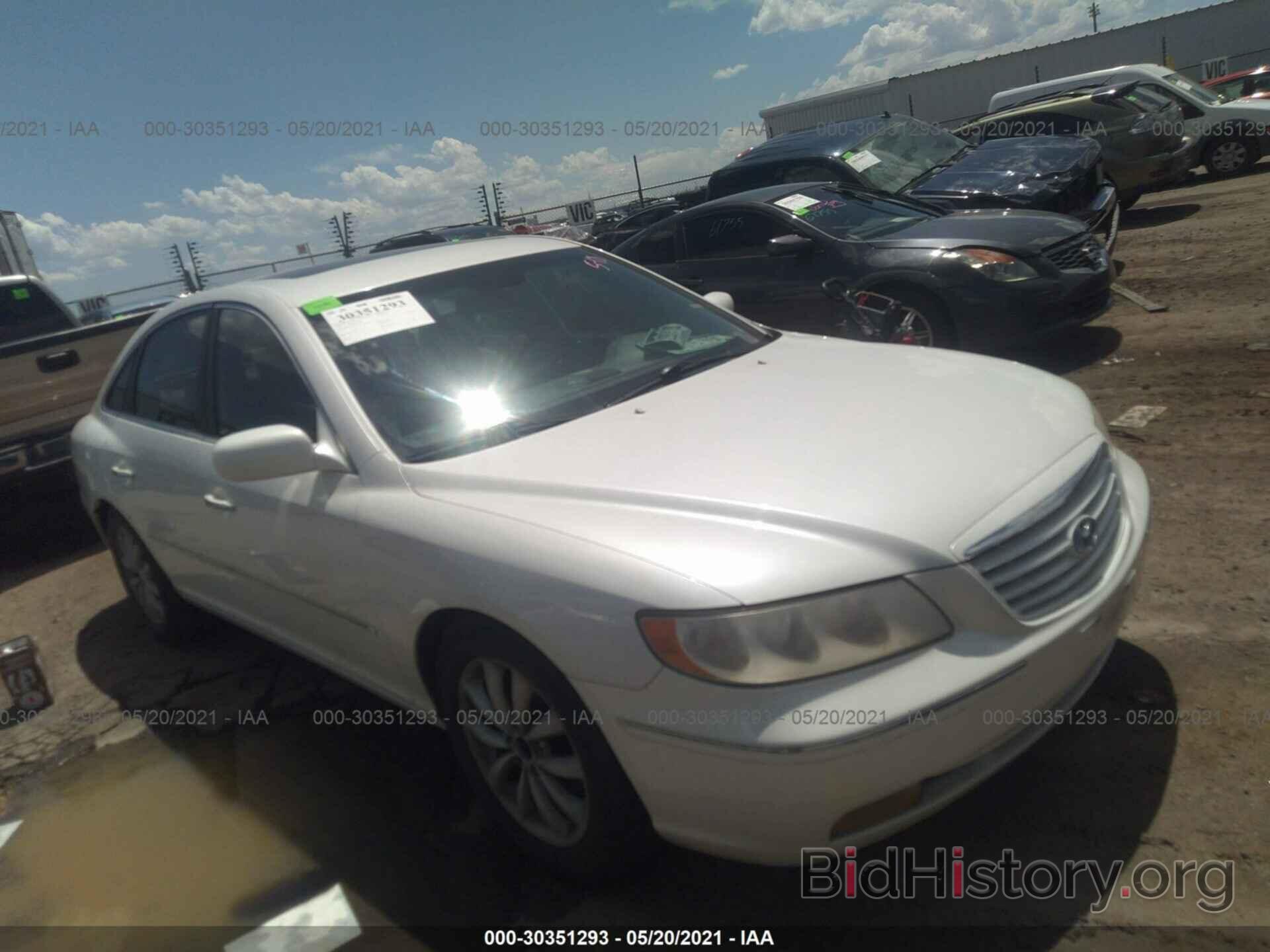 Photo KMHFC46F27A218221 - HYUNDAI AZERA 2007