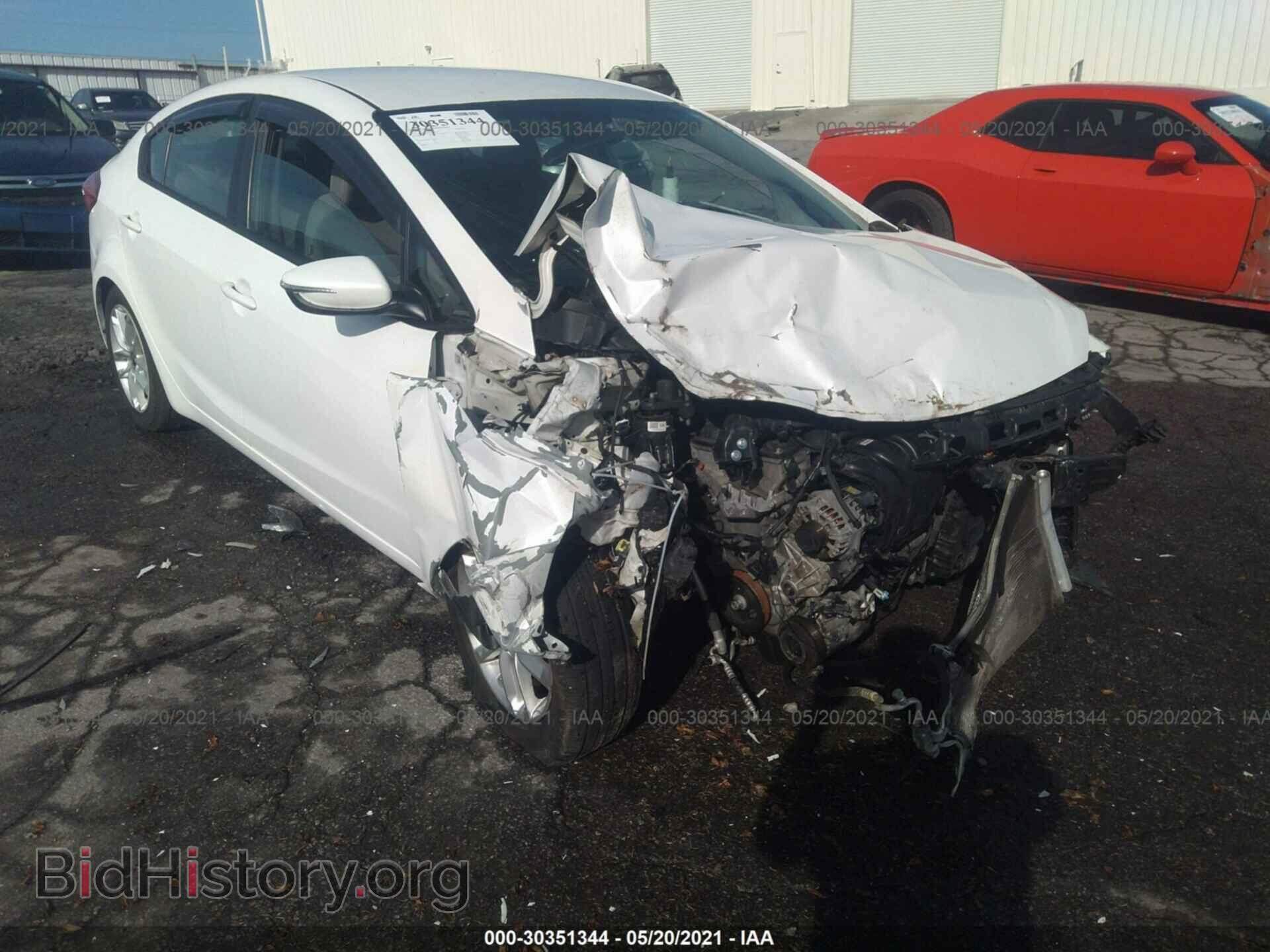 Фотография KNAFX4A62F5257587 - KIA FORTE 2015