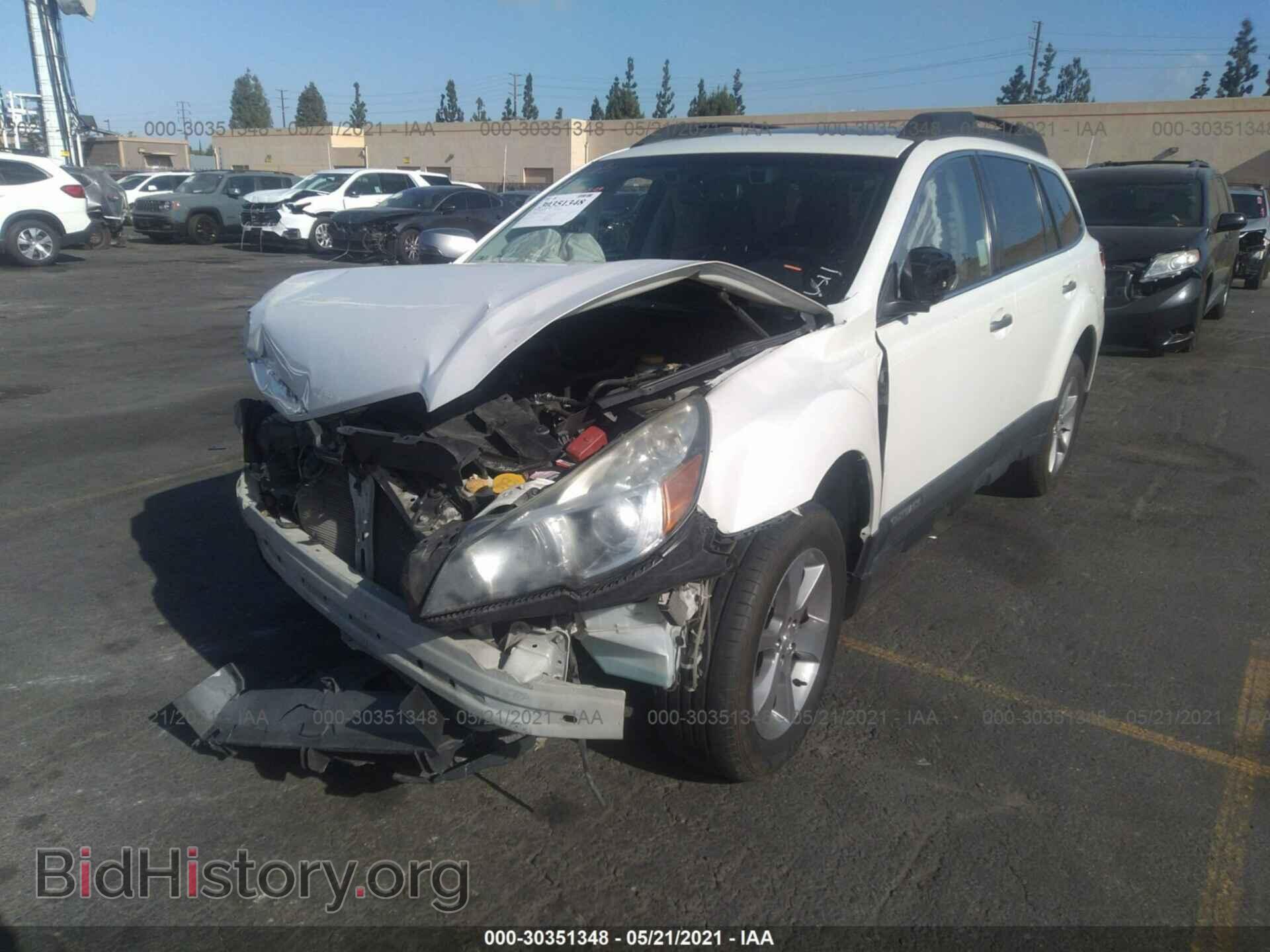 2014 SUBARU OUTBACK - VIN: 4S4BRBPC0E3238197 - Фото 2
