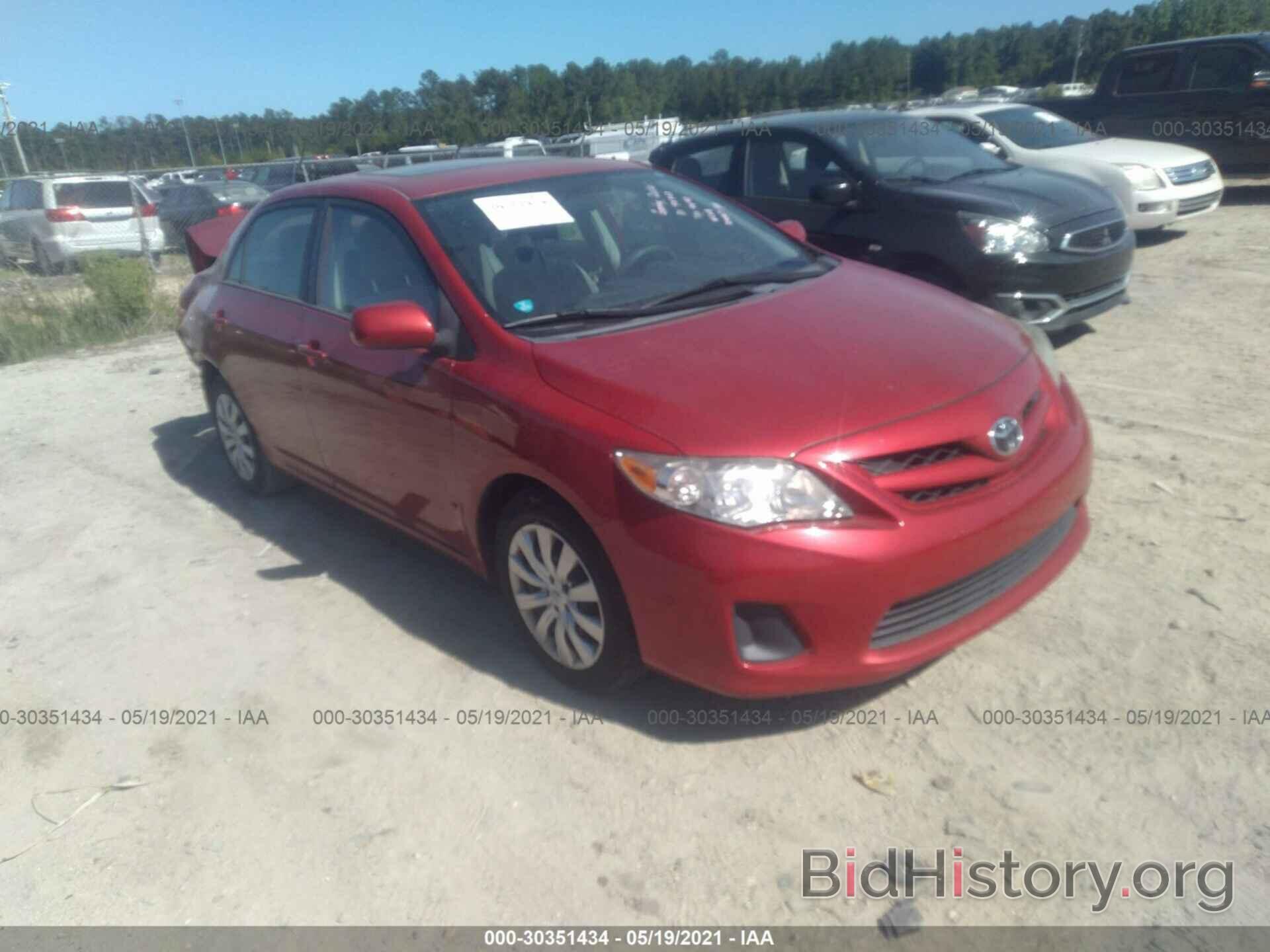 Photo 2T1BU4EE0CC857745 - TOYOTA COROLLA 2012