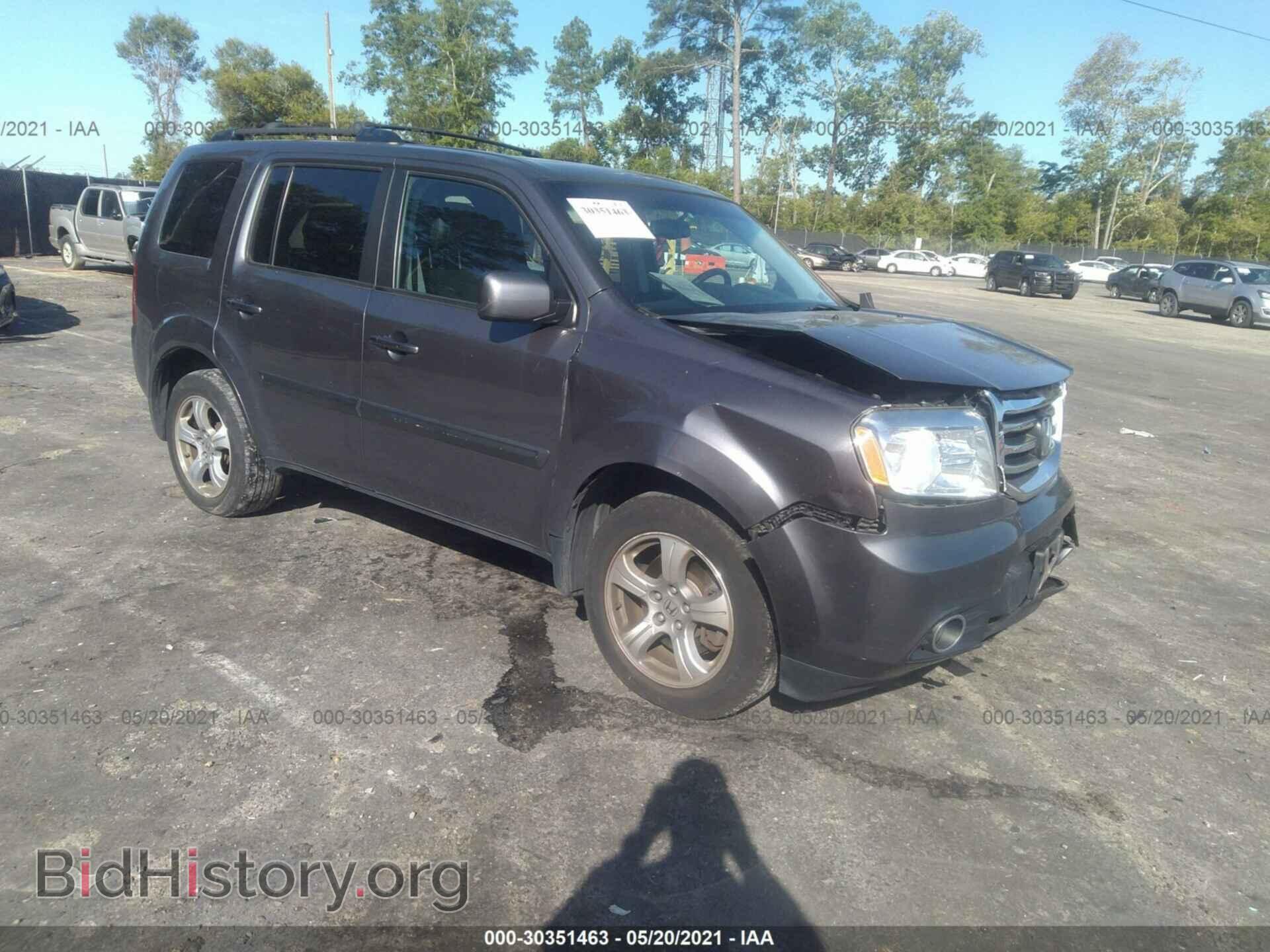 Фотография 5FNYF4H53EB056080 - HONDA PILOT 2014